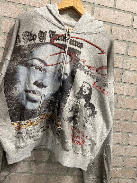 Vale Sade Zip Up Hoodie XXL