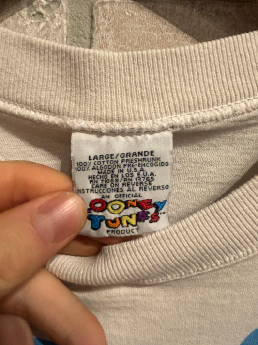 Vintage Taz AOP Tee L