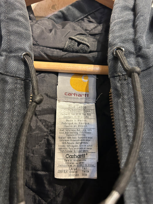 Vintage Black Carhartt Jacket L