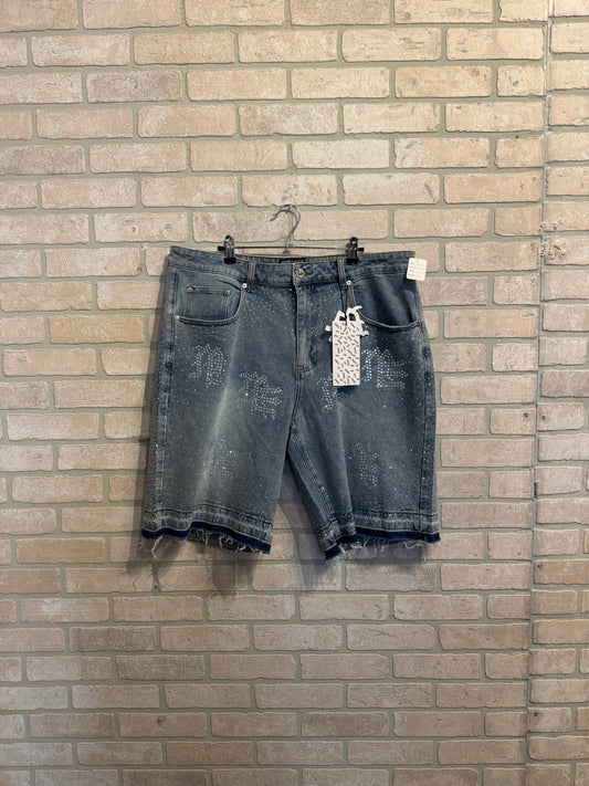 Mixed Emotions Jean Shorts