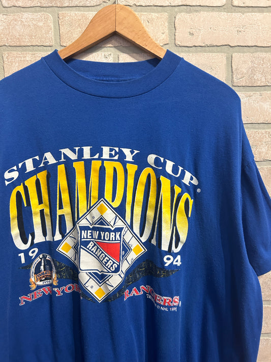 Vintage NY Rangers Tee L