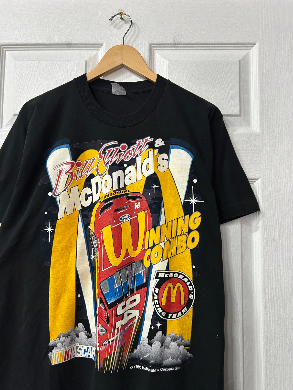 Vintage Nascar McDonalds Tee L