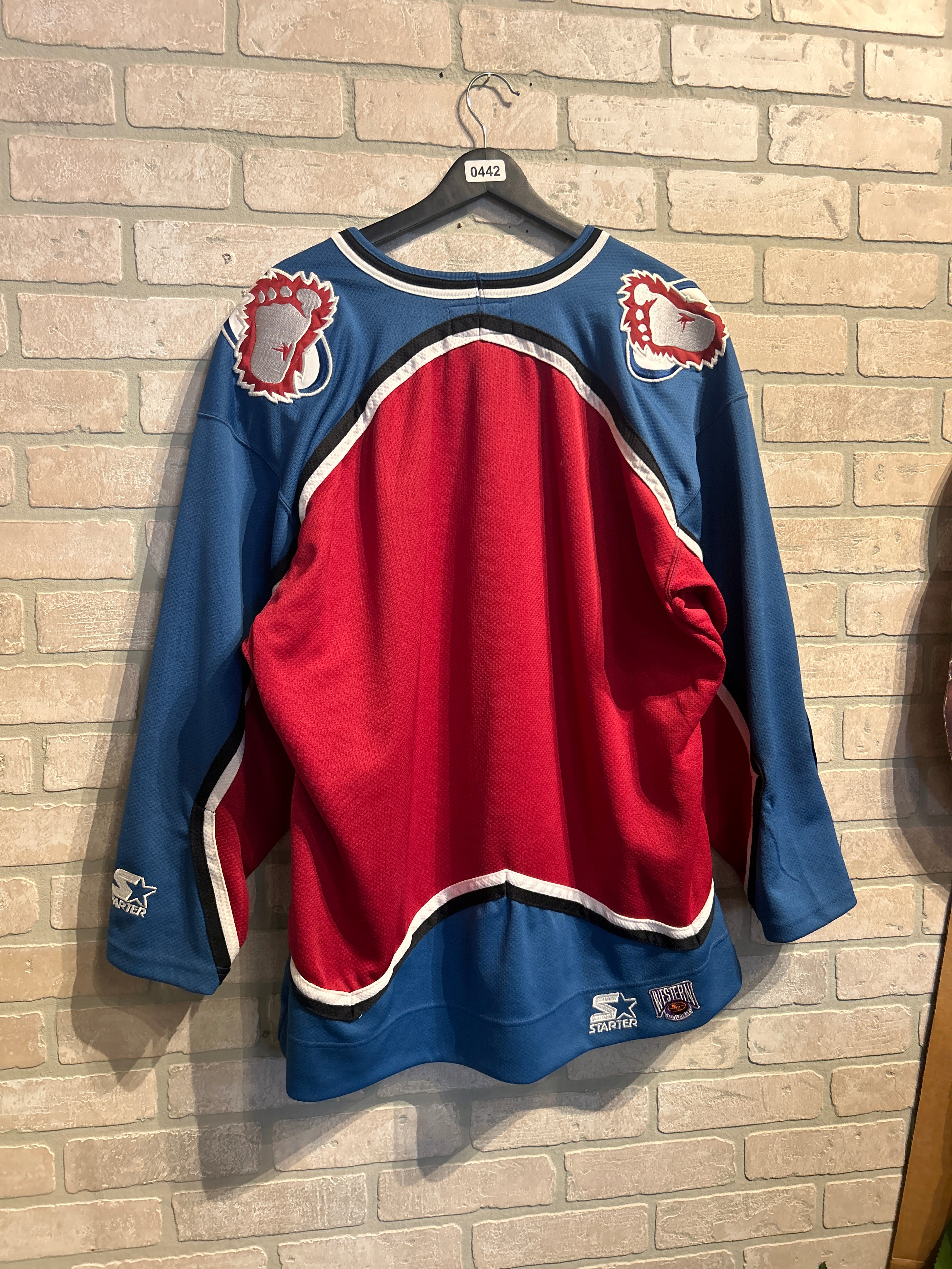 Vintage Colorado Avalanches Jersey M