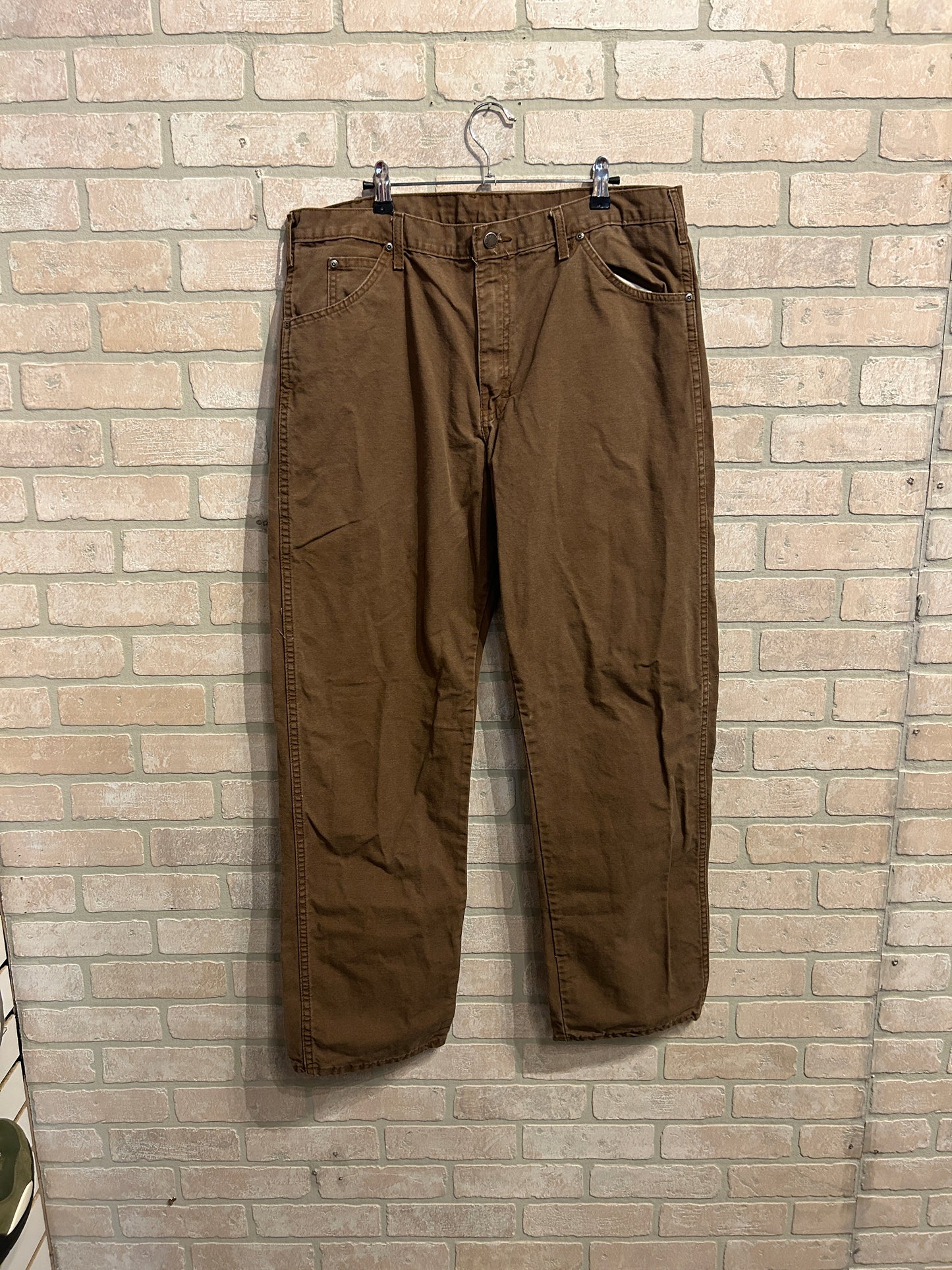 Brown Dickies Cargo Pants 38x32