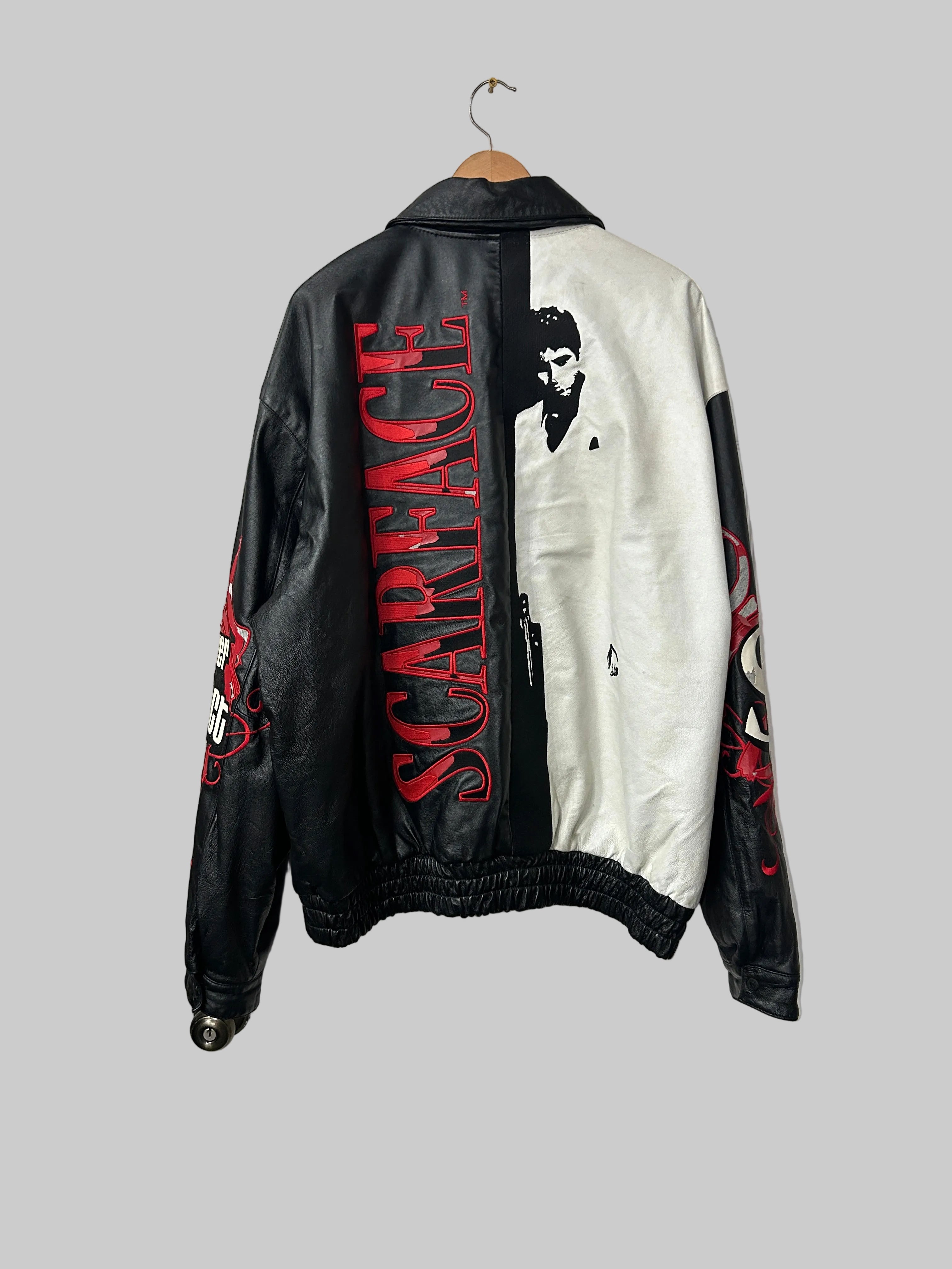 ScarFace Leather Jacket XXL