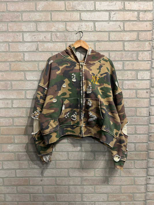 N’OUBLIE PAS Camo Hoodie