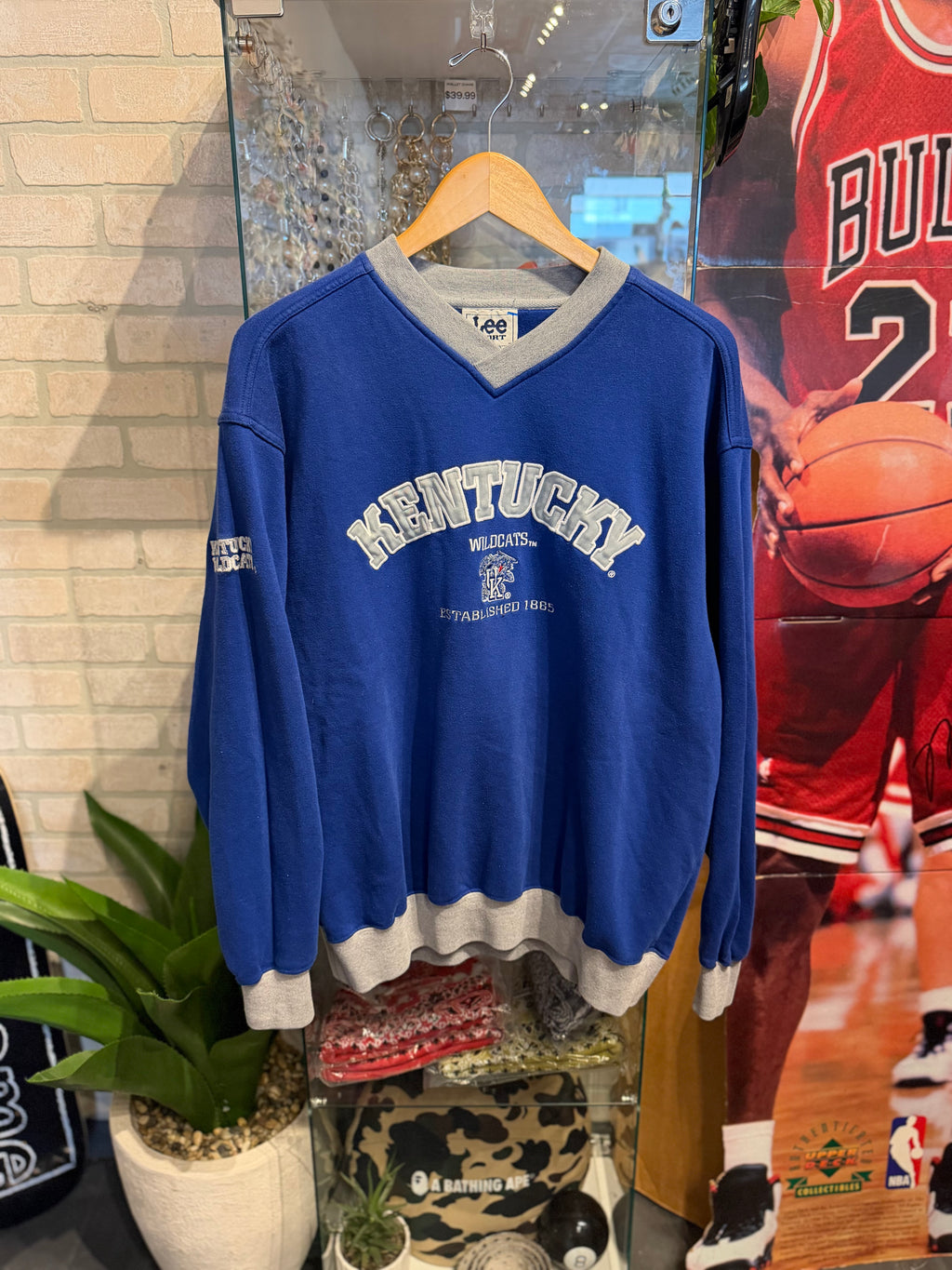 Vintage Kentucky Wildcats Crewneck L