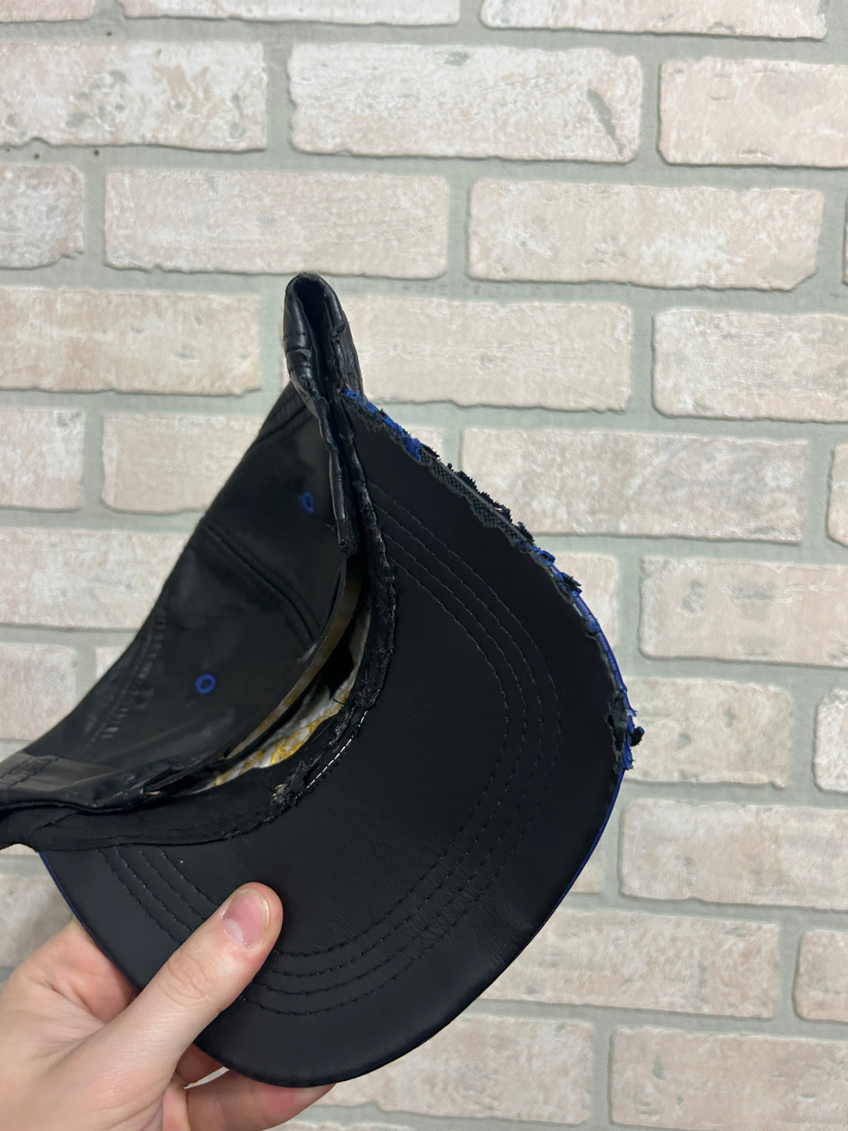 Vintage Distressed Kentucky Leather Hat