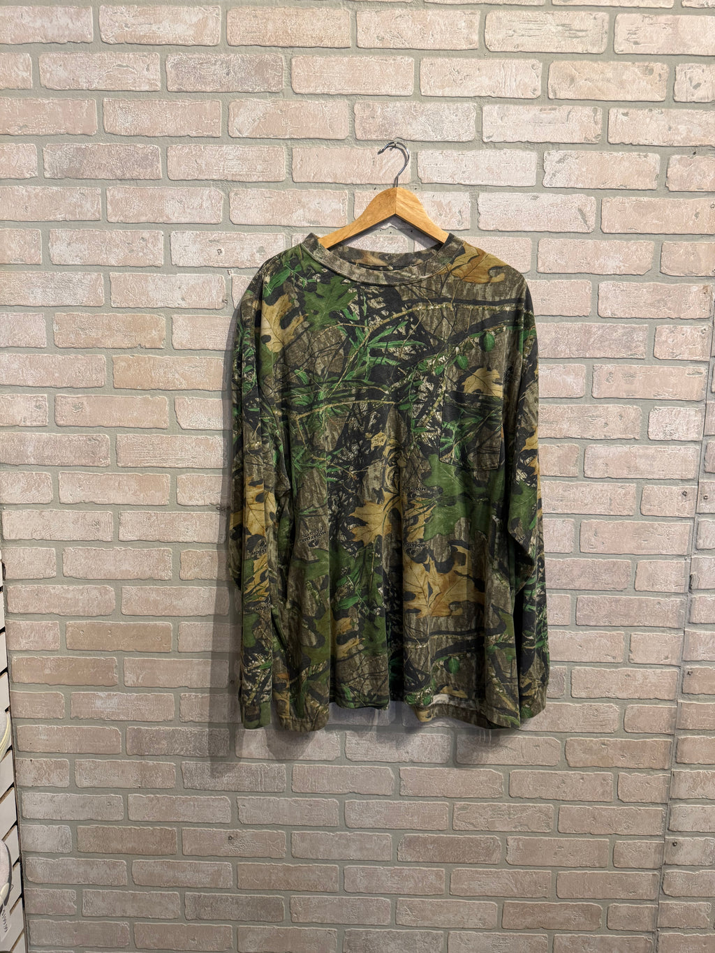Vintage Camo Longsleeve XXL