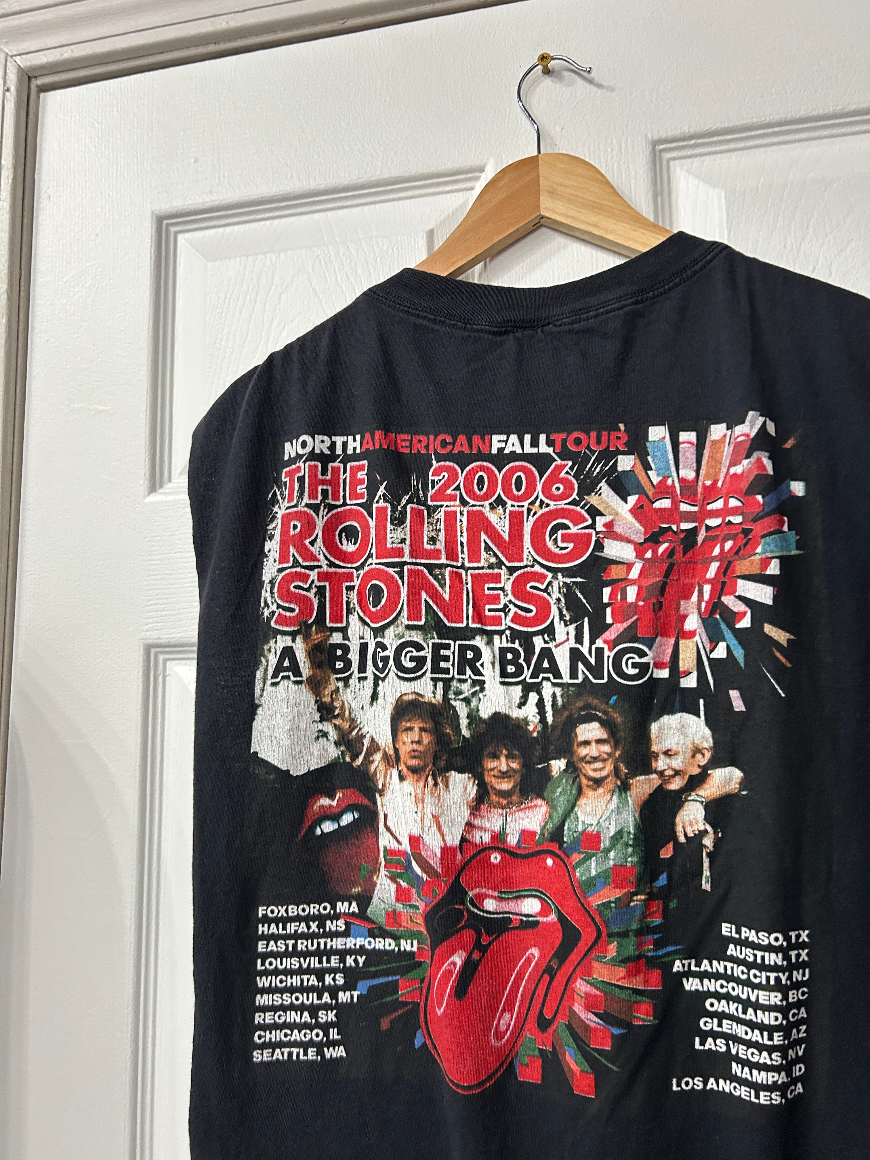 Vintage Rolling Stones Cut Off Tee M