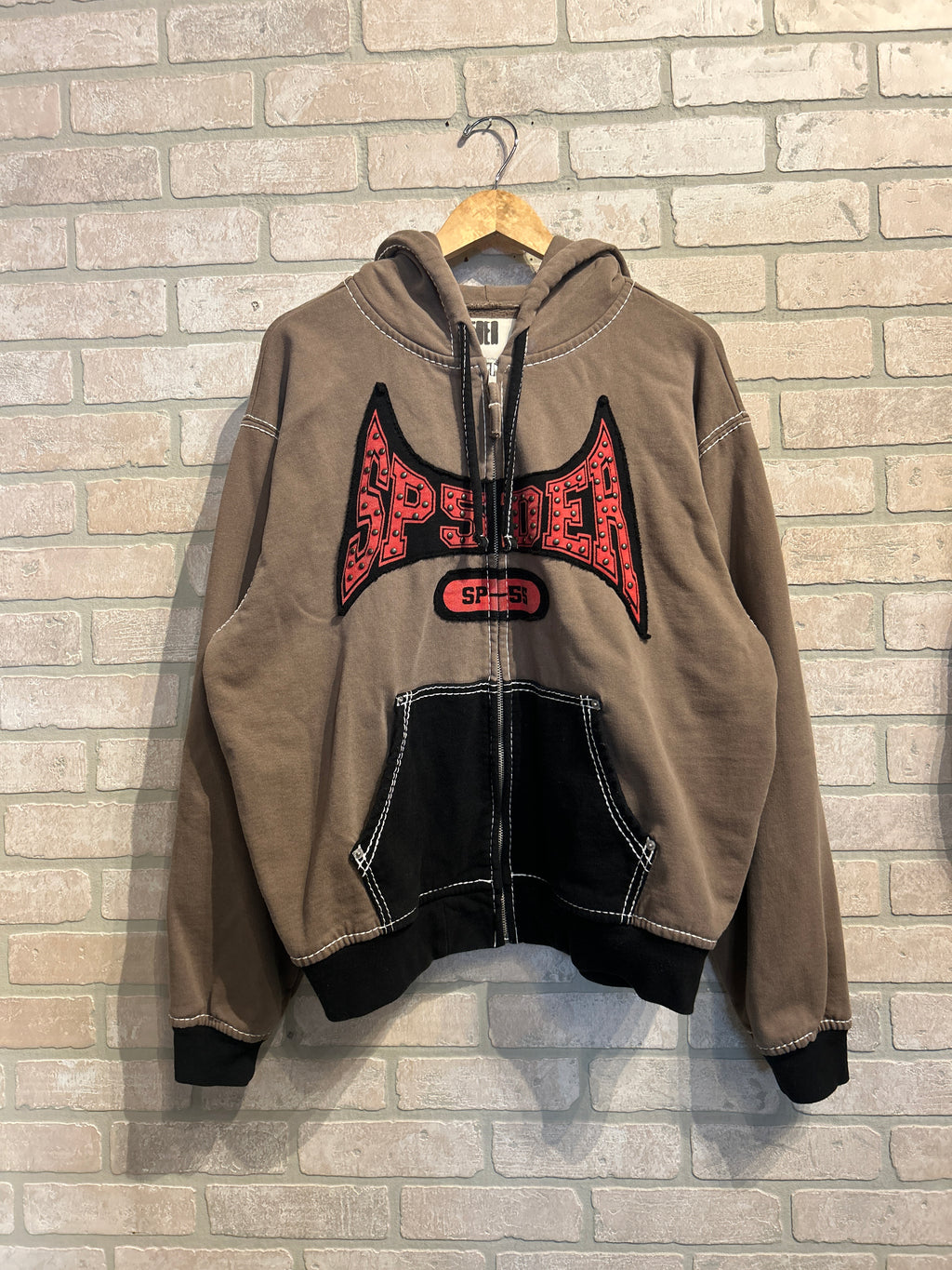 SP5DER Zip Hoodie L