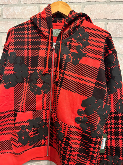 Denim Tears Plaid Hoodie M