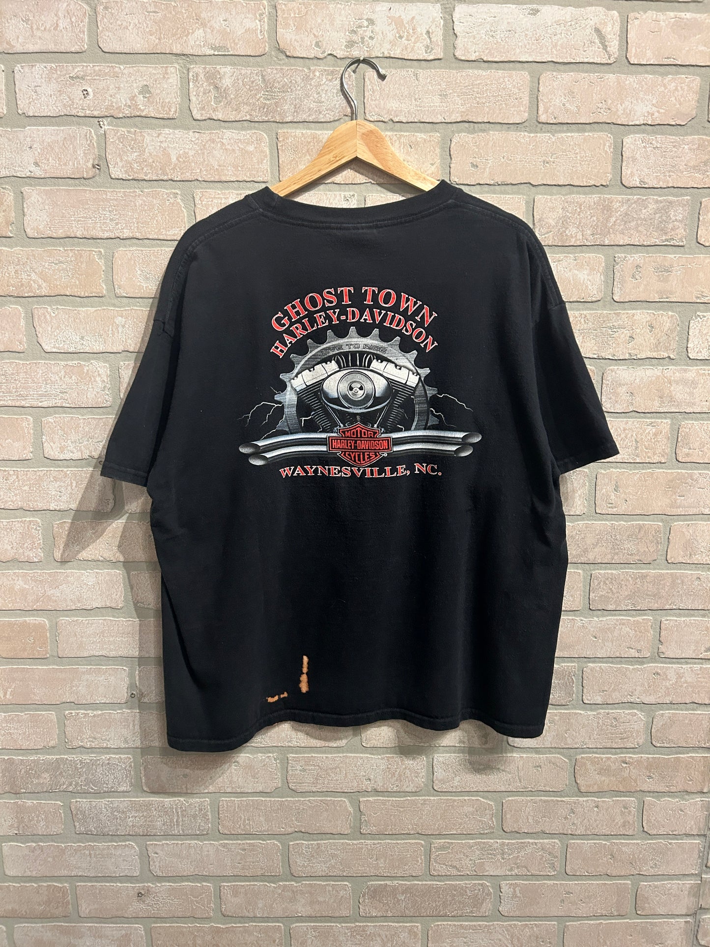 Y2k Harley Davidson Tee L