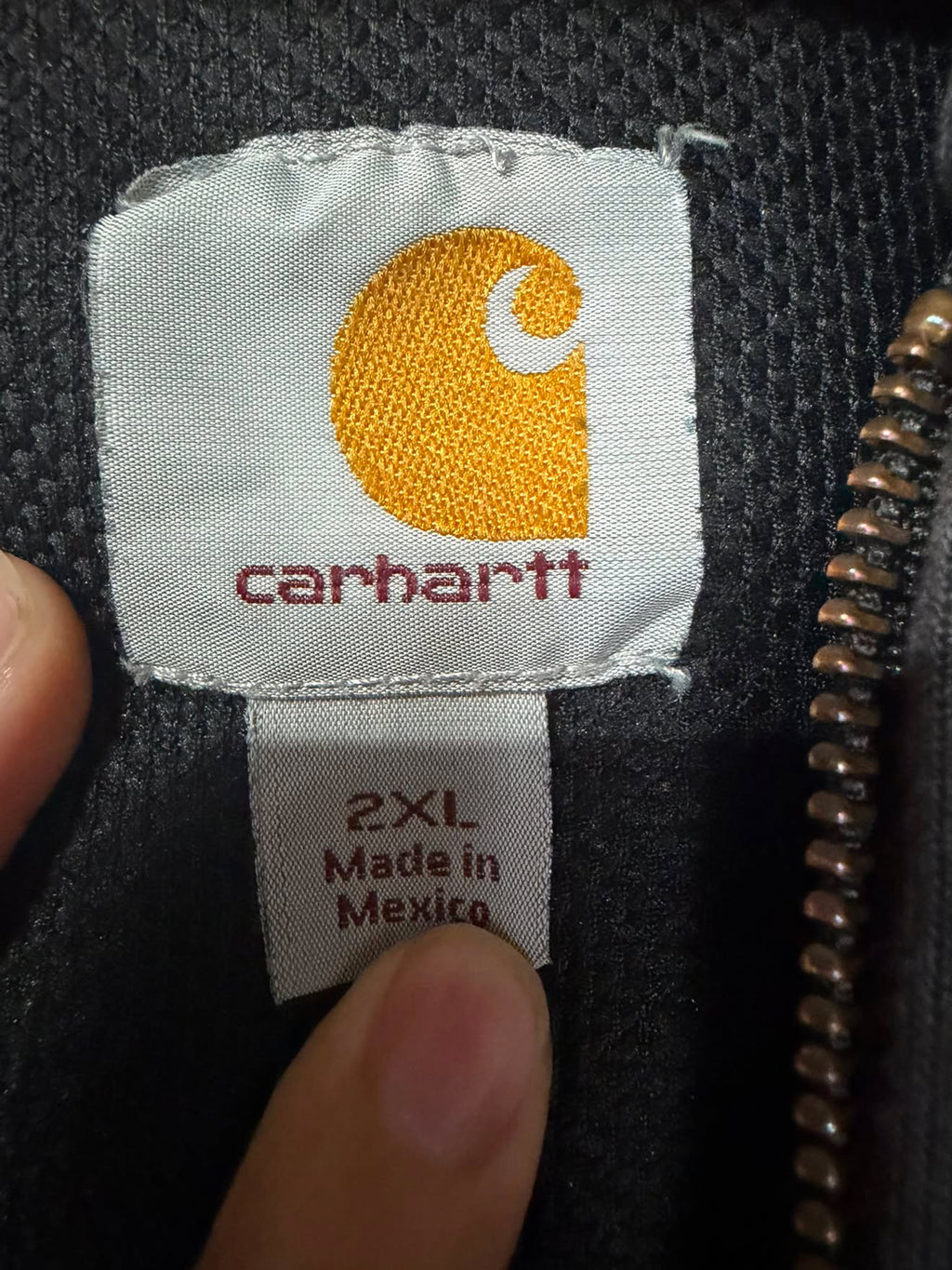 Vintage Carhartt Zip Hoodie XXL