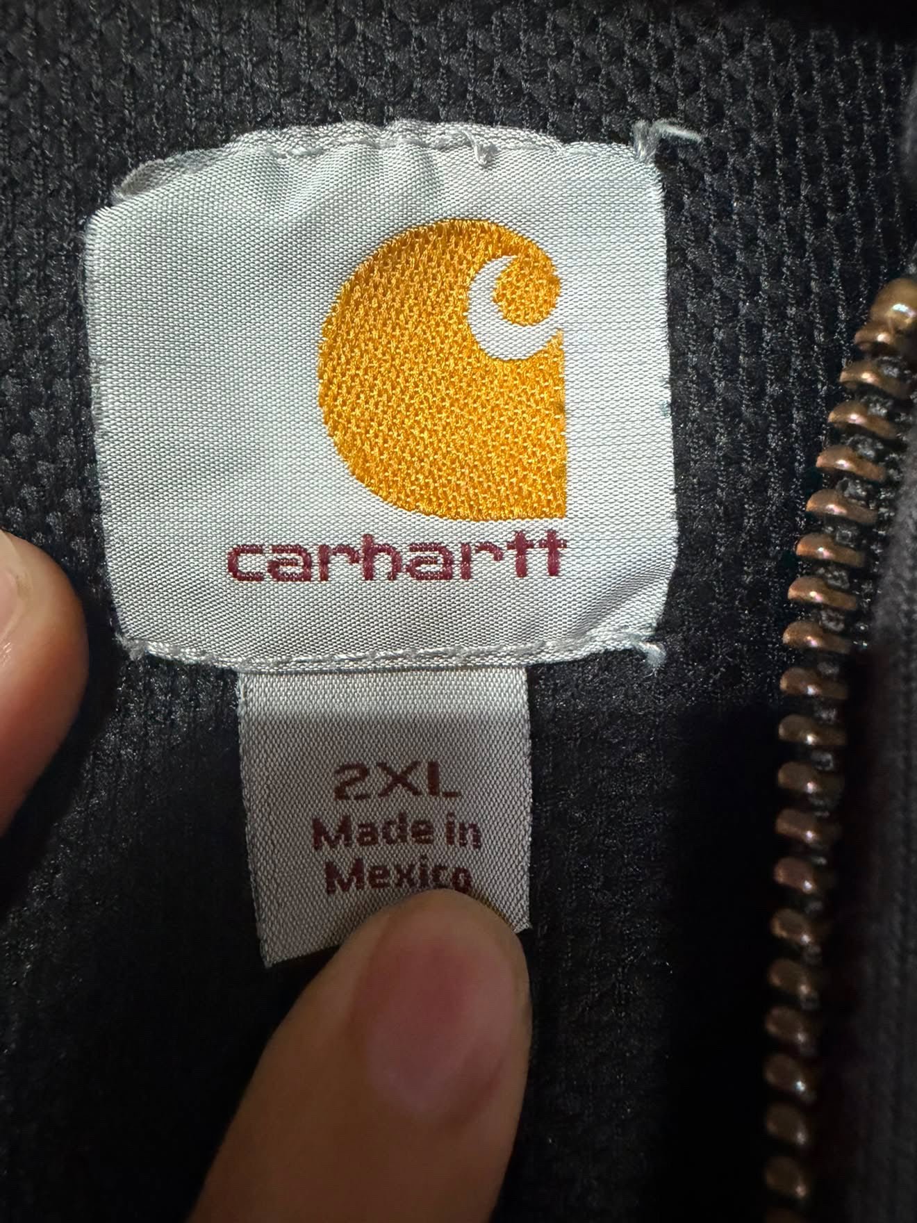 Vintage Carhartt Zip Hoodie XXL