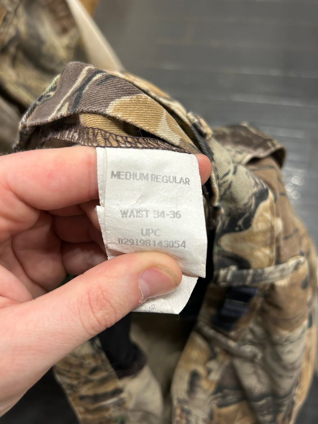 Vintage Camo Cargo Pants 34