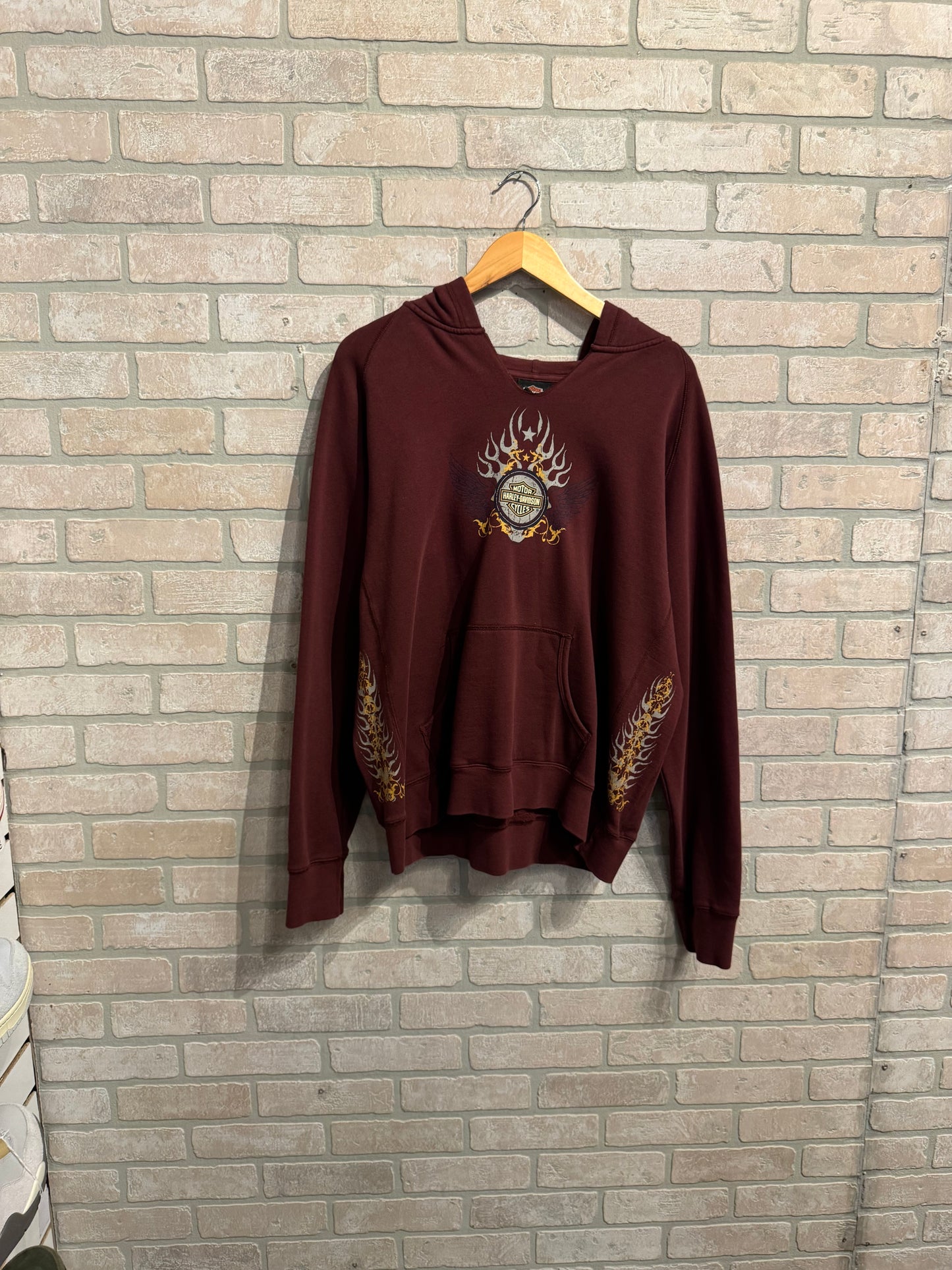 Y2k wmns Harley Davidson Hoodie XL