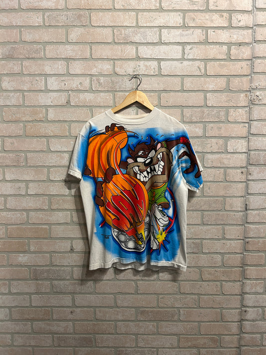 Vintage Taz AOP Tee L