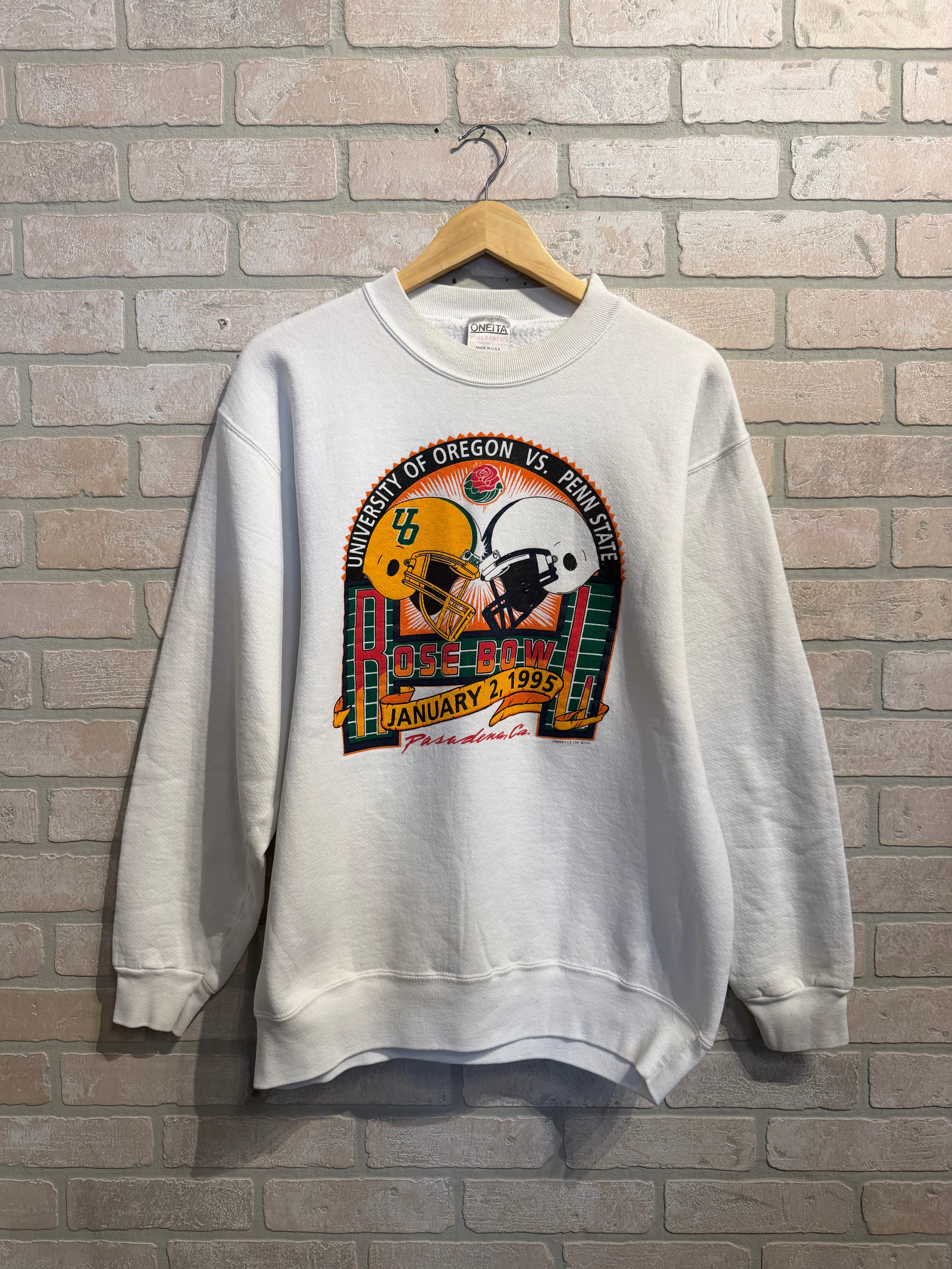 Vintage Rose Bowl Crewneck L