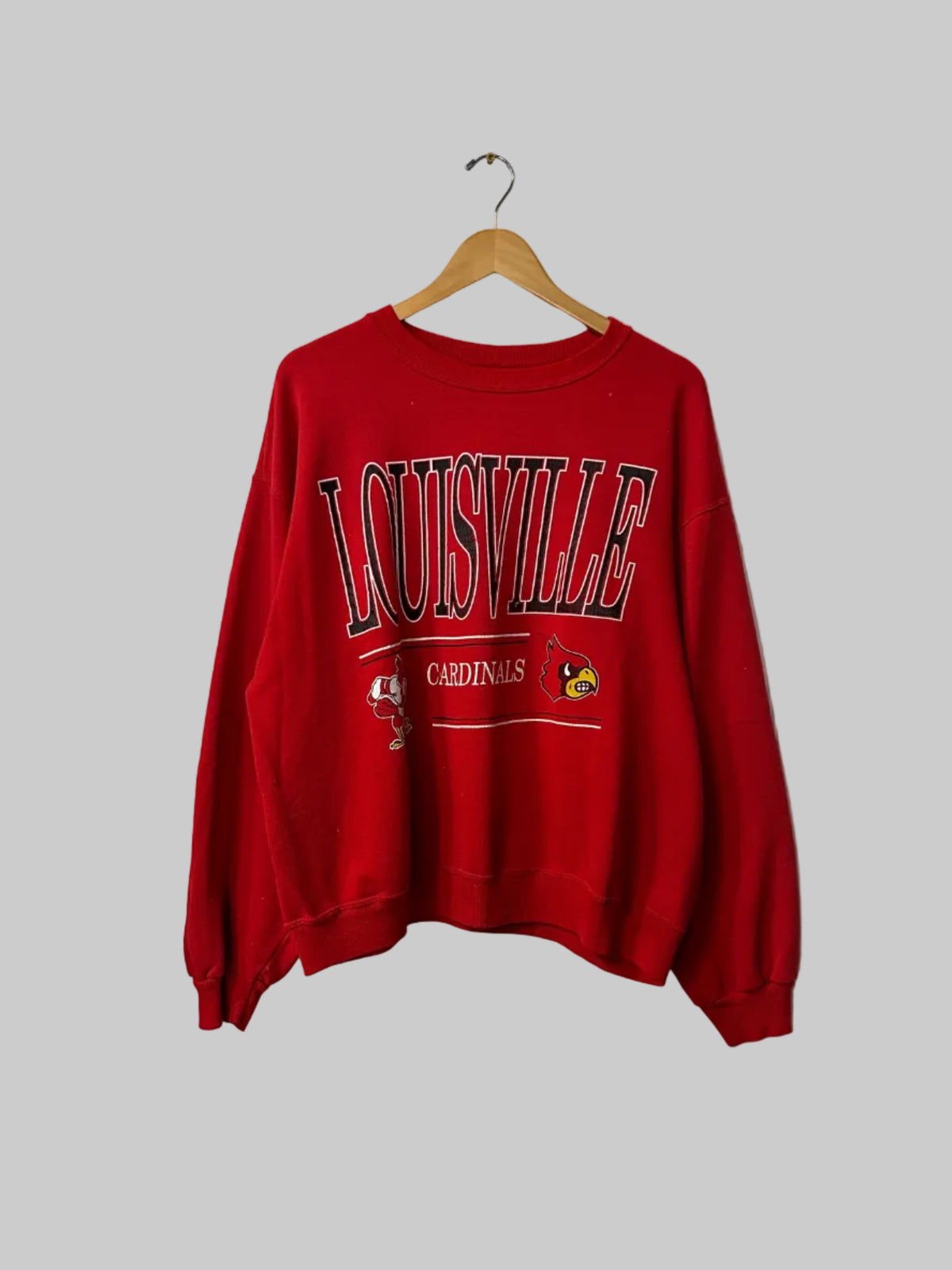 Vintage Louisville Cardinals Crewneck XXL