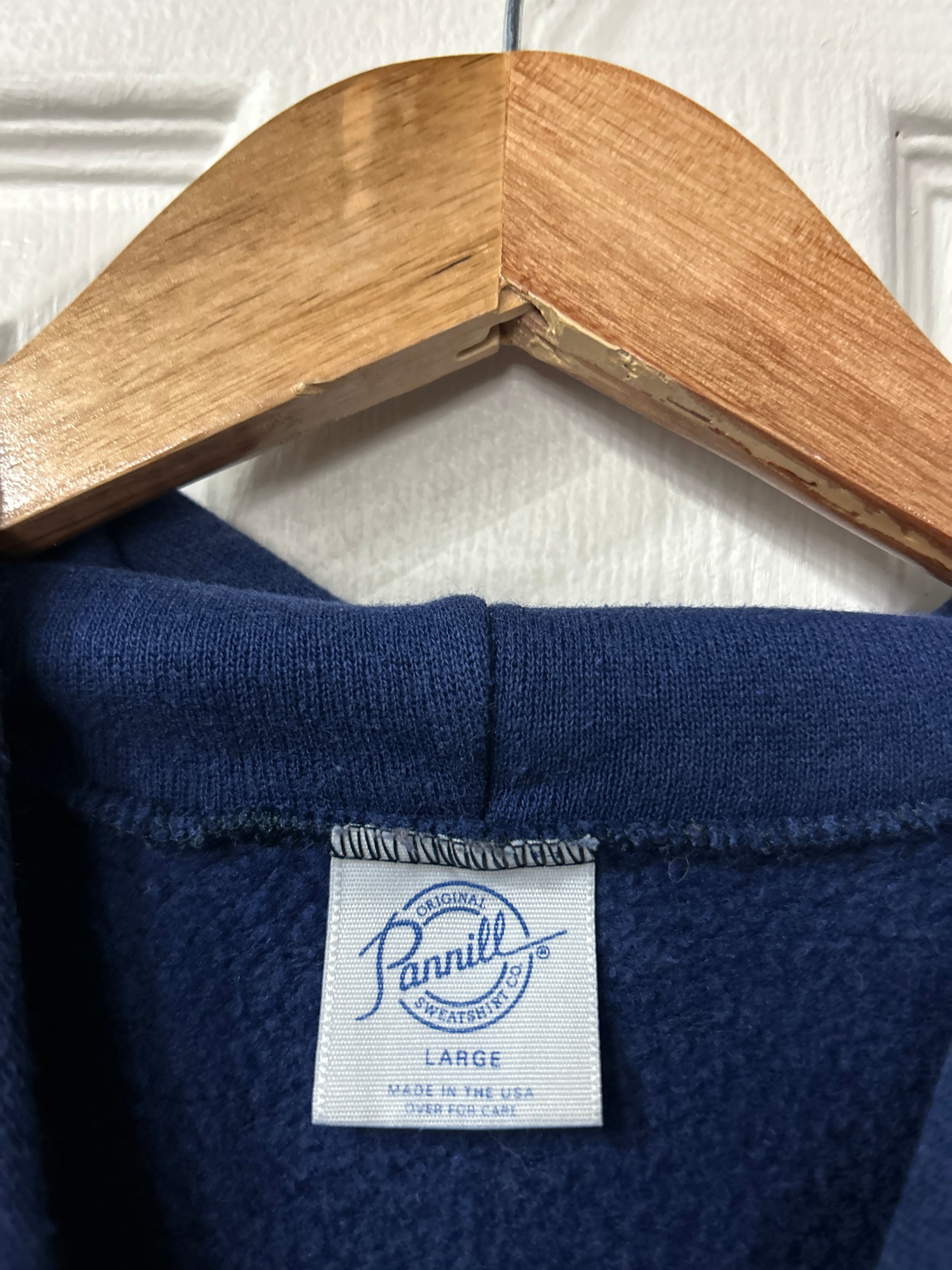 Vintage Zip Hoodie L