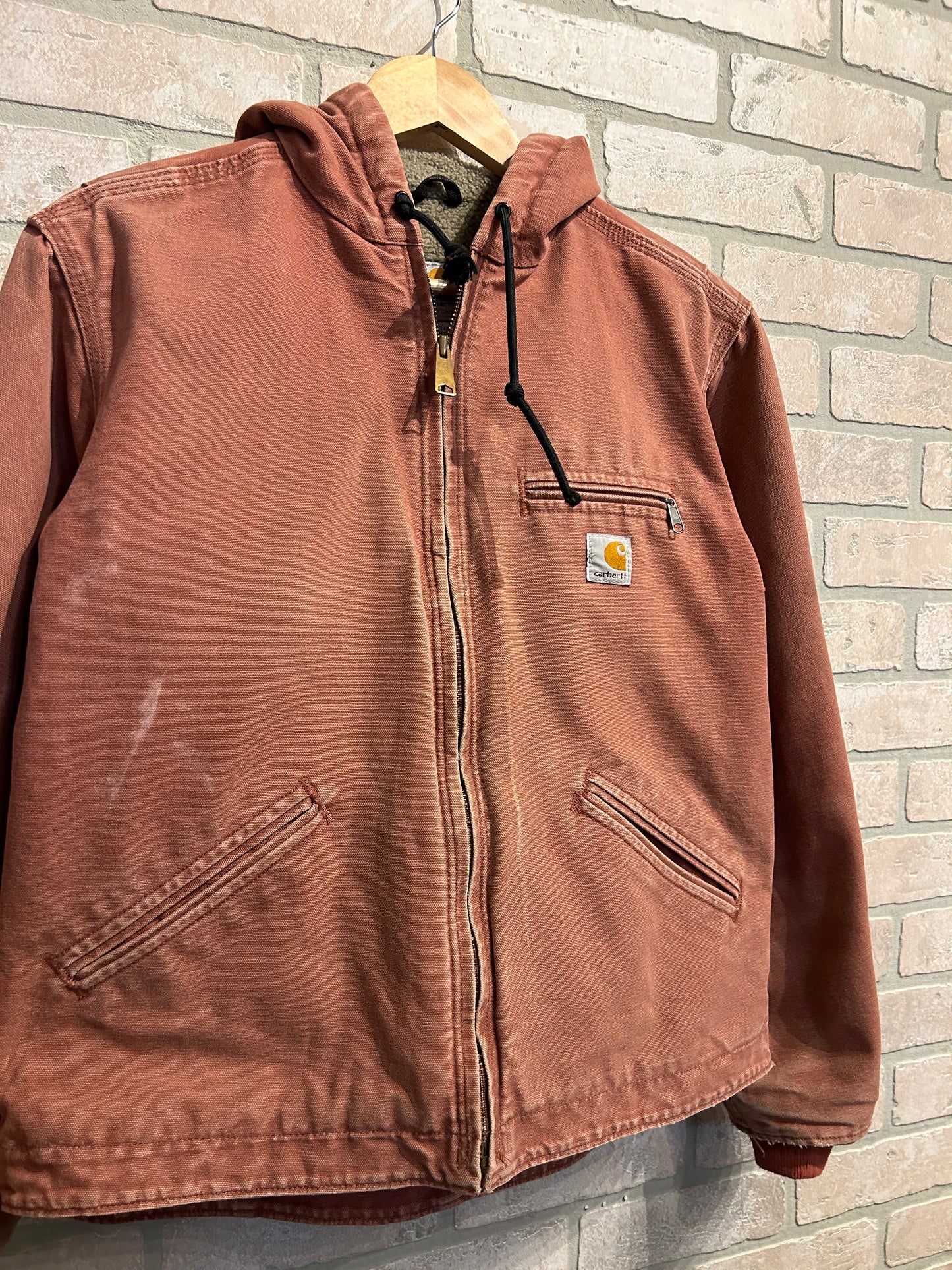 Vintage Hooded Detroit Carhartt Jacket M