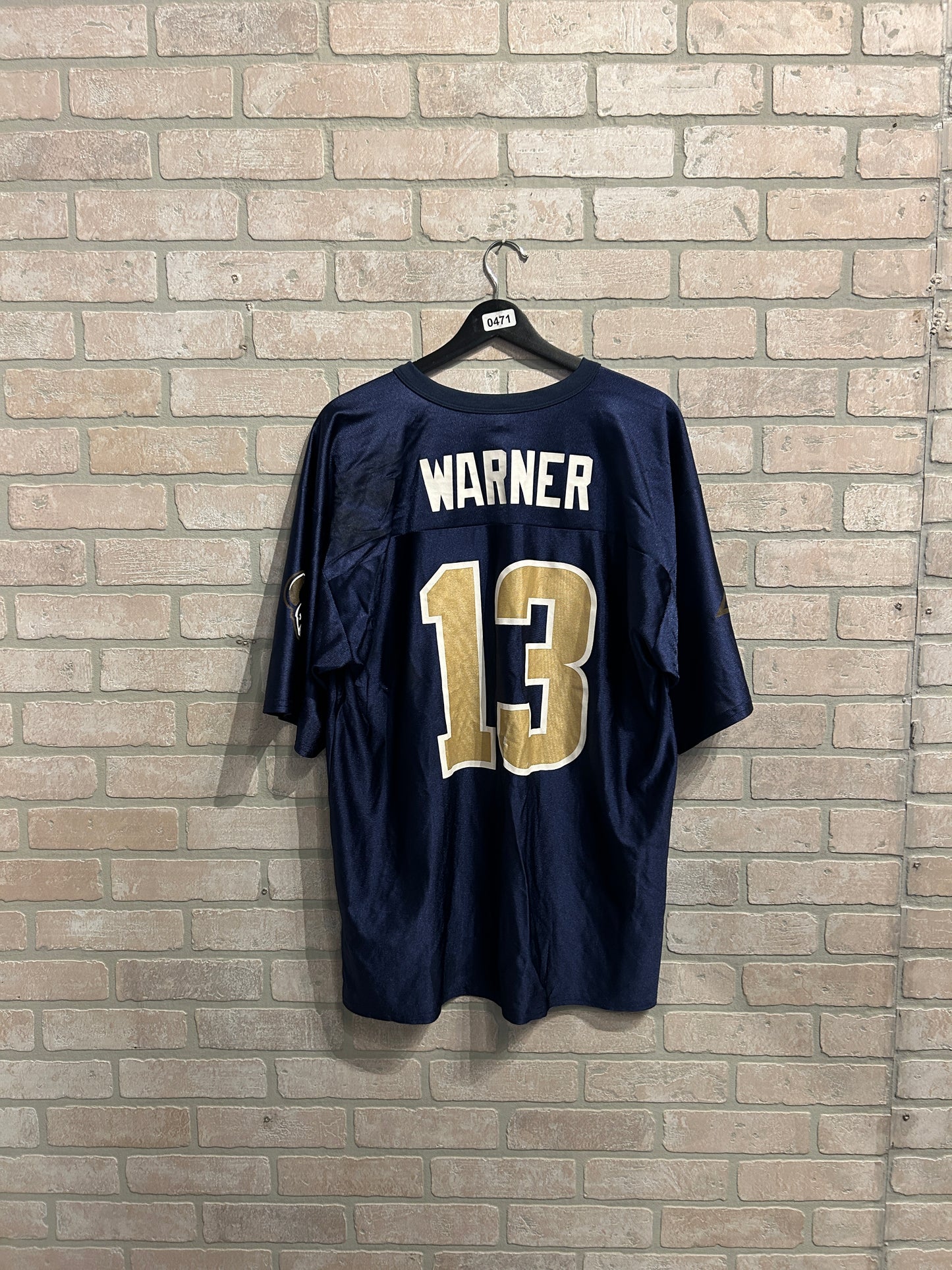 Kurt Warner Rams Jersey L