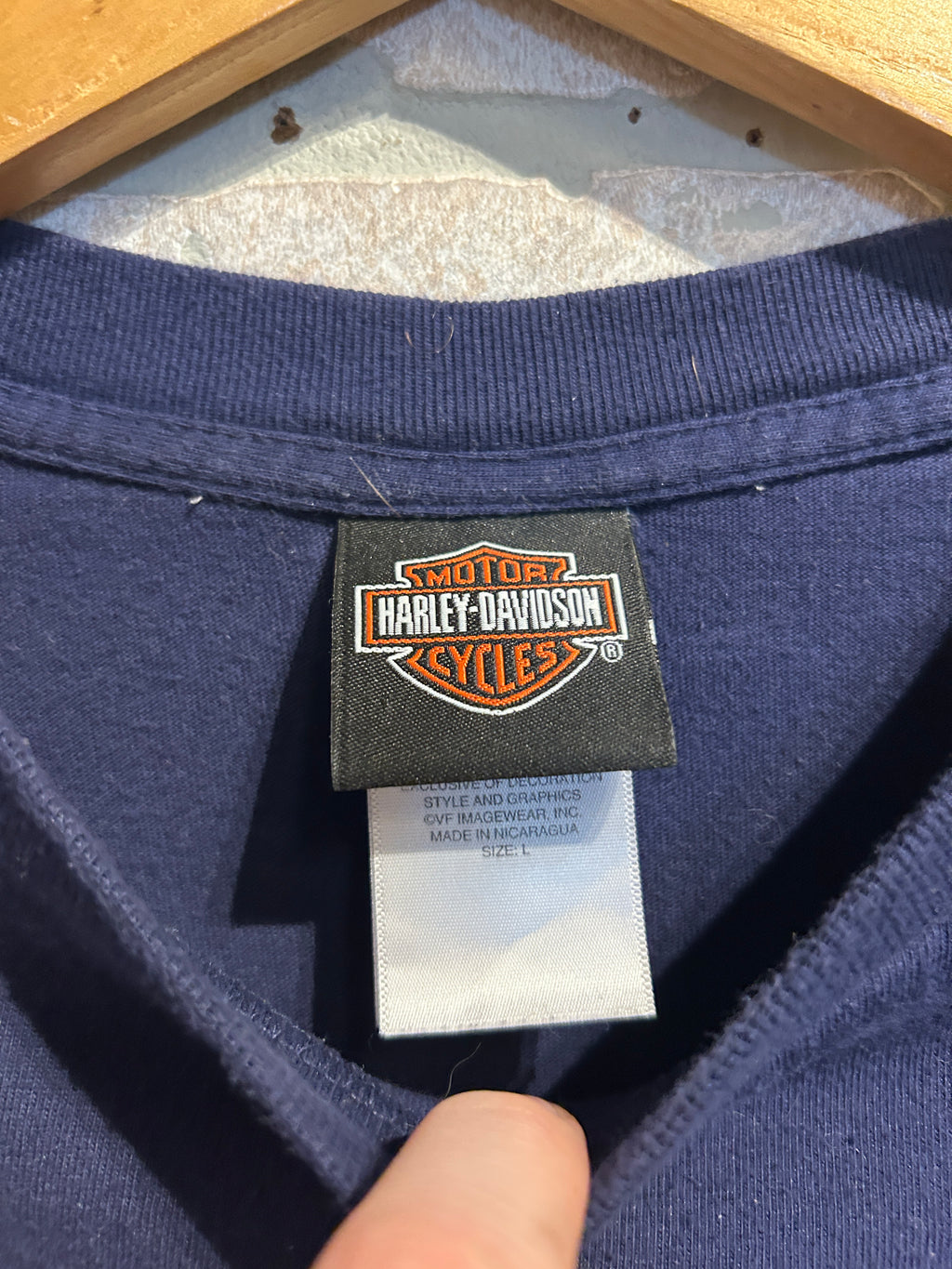 Harley Davidson Flame Longsleeve L