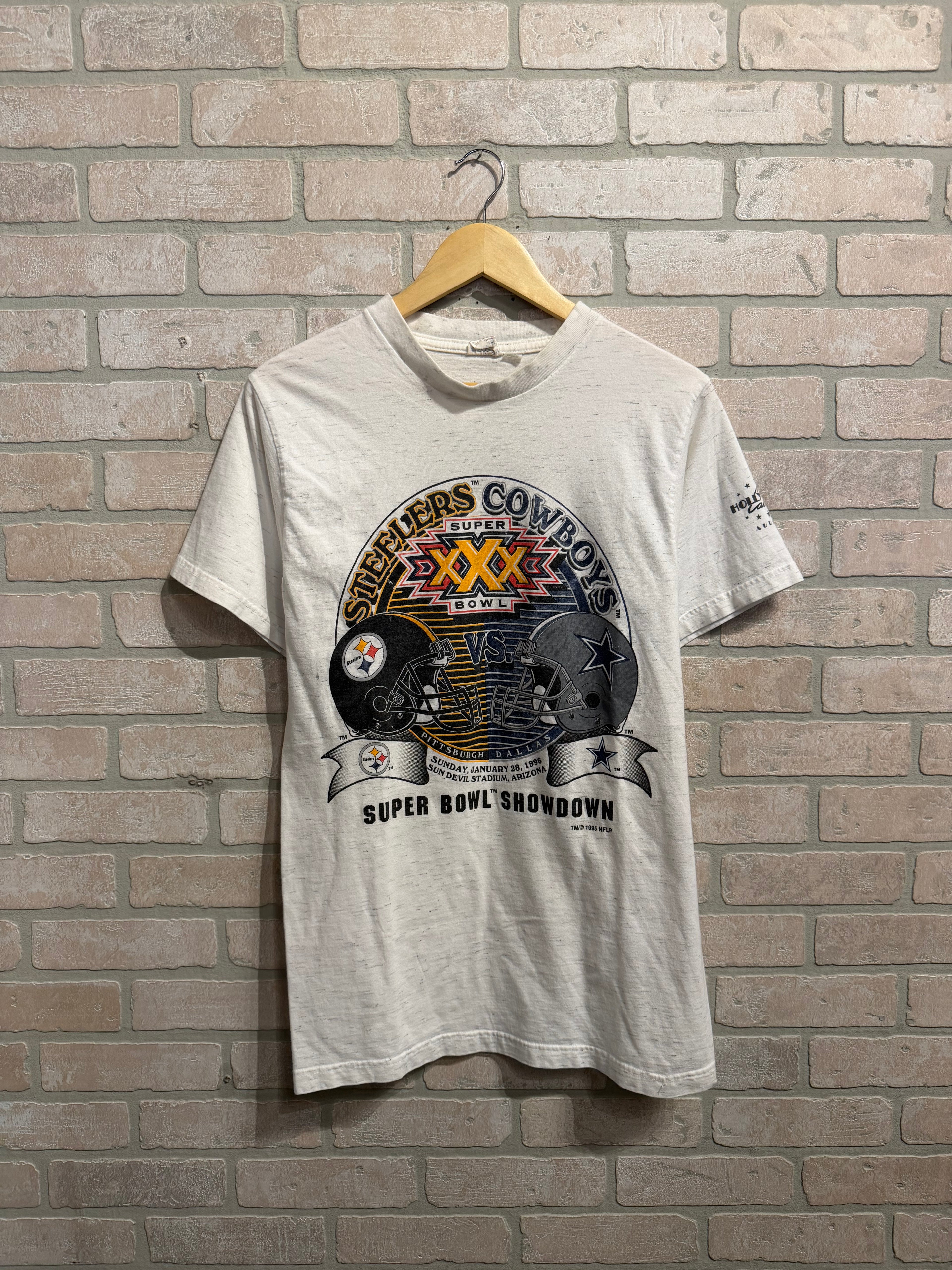 Vintage Cowboys/Steelers Tee M