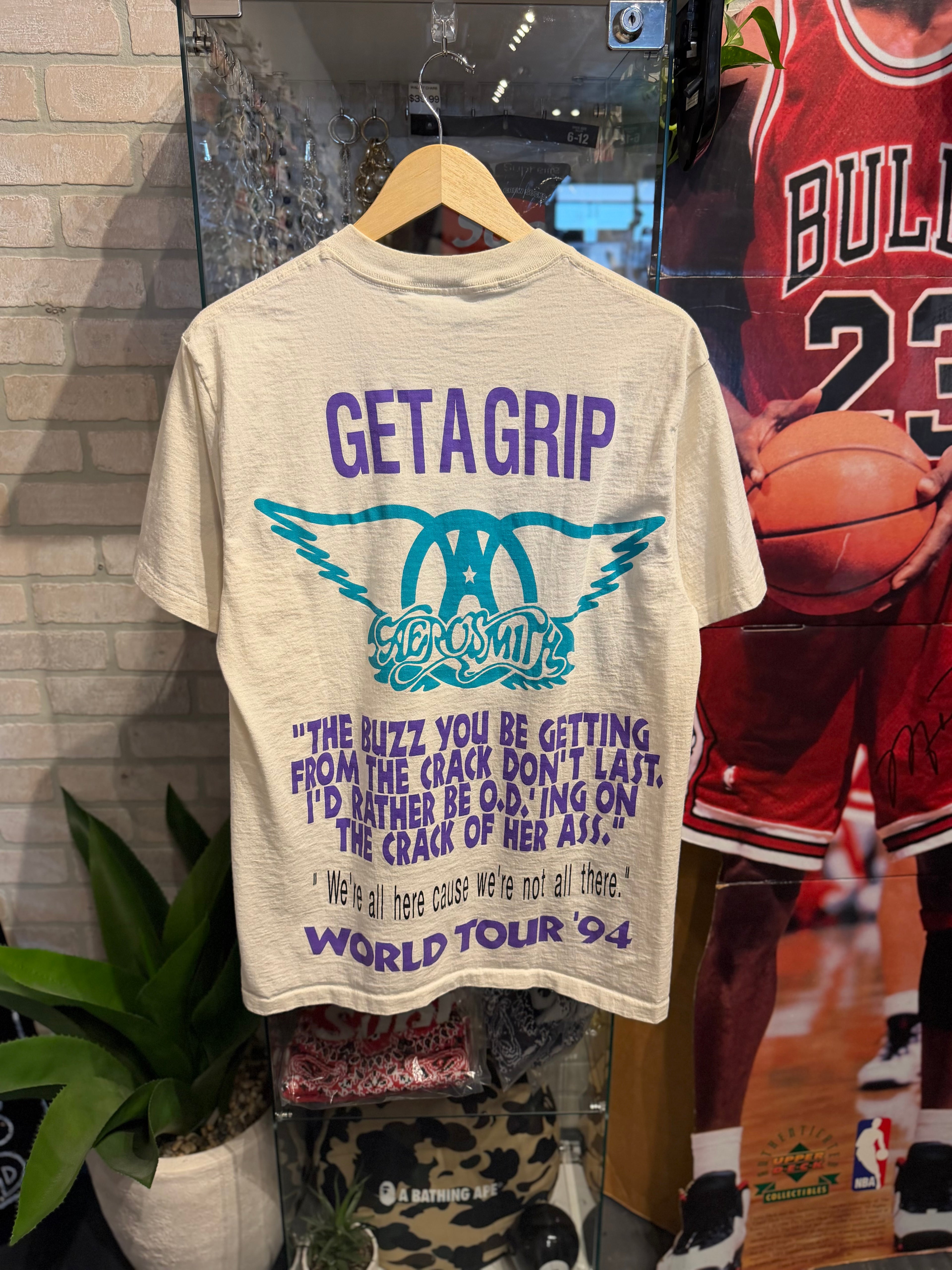 Vintage Aerosmith Band Tee L