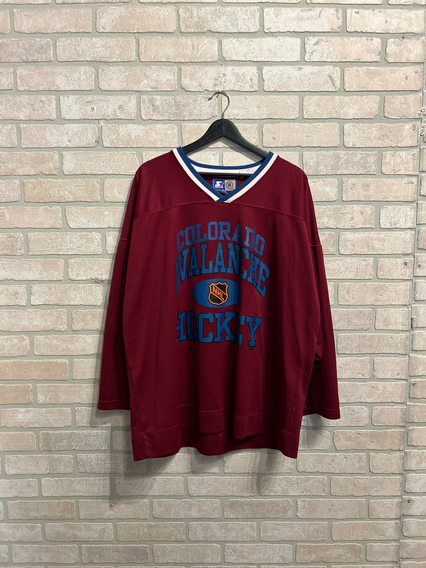 Vintage Avalanche Hockey Jersey XL