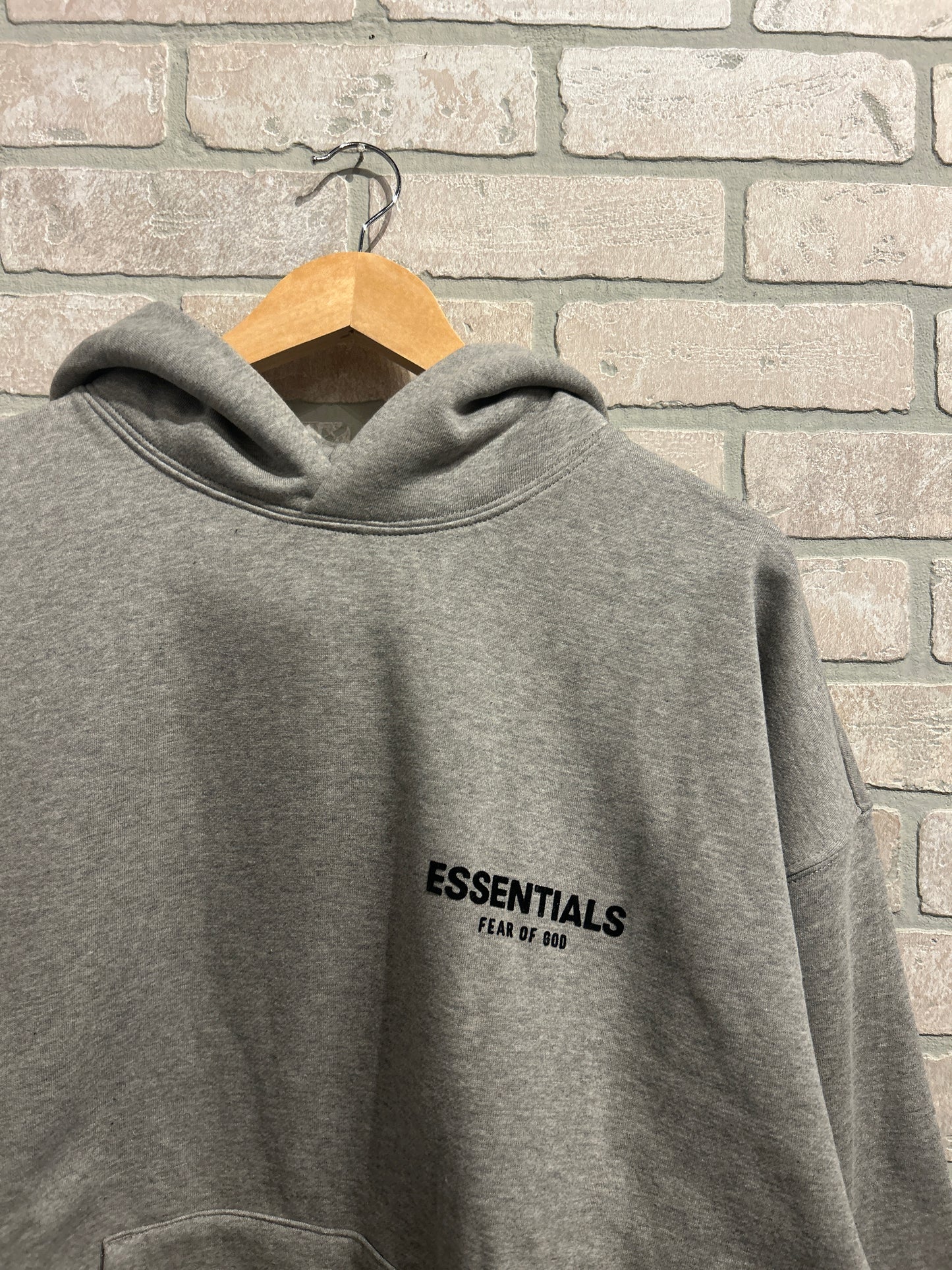 Dark Grey Essentials Hoodie