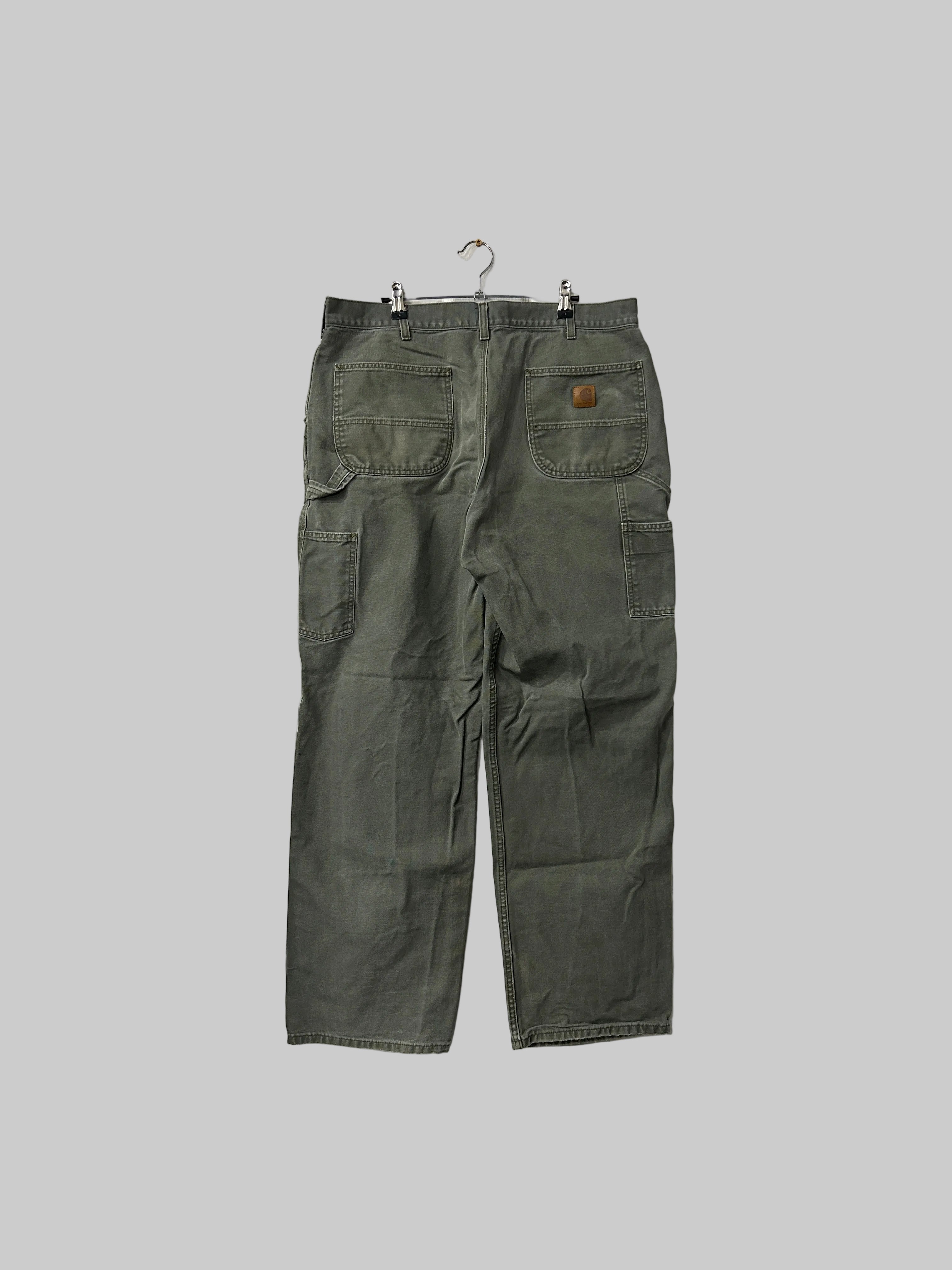 Olive Carhartt Pants 38x34
