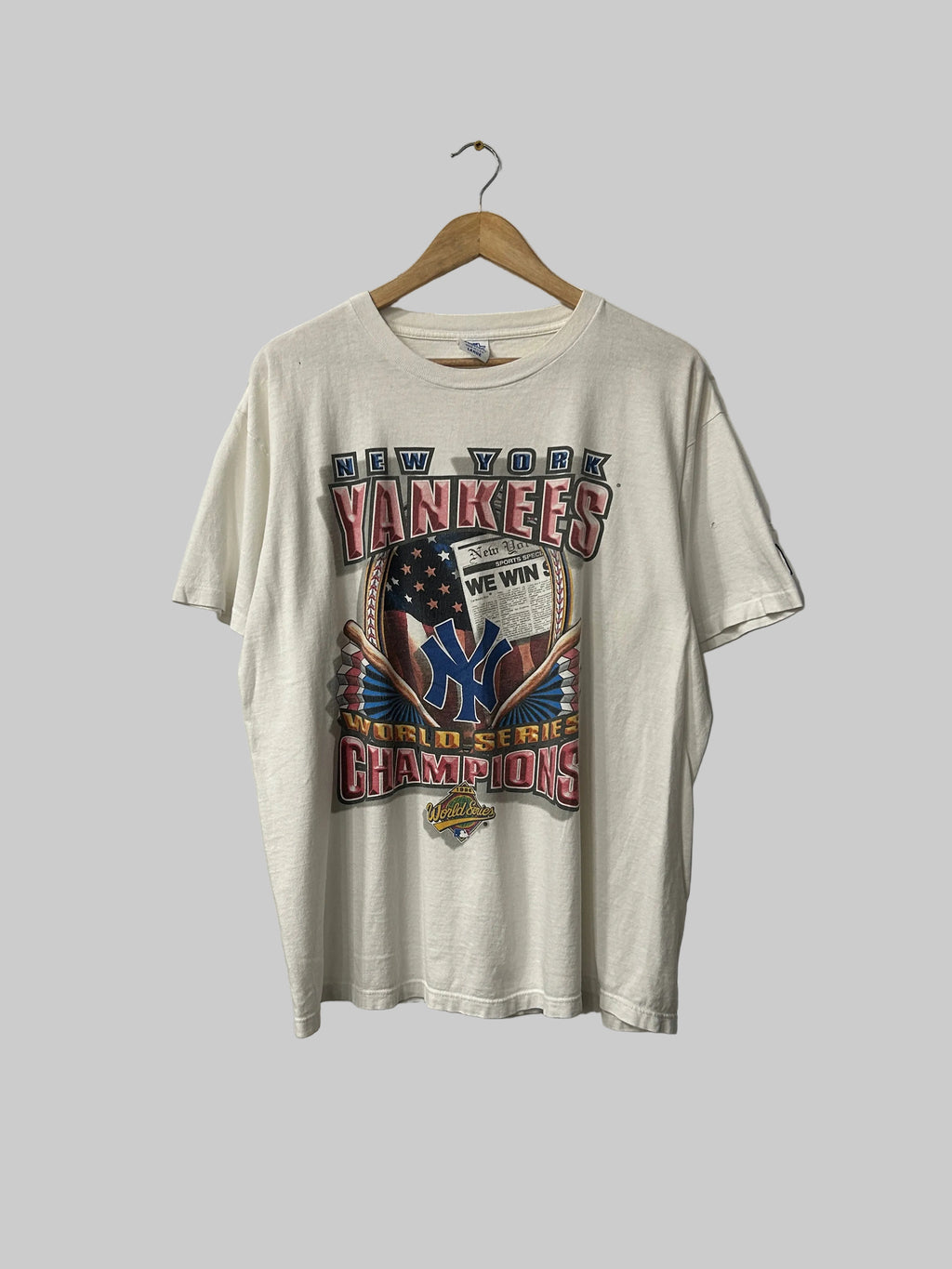 Vintage NY Yankees Tee L