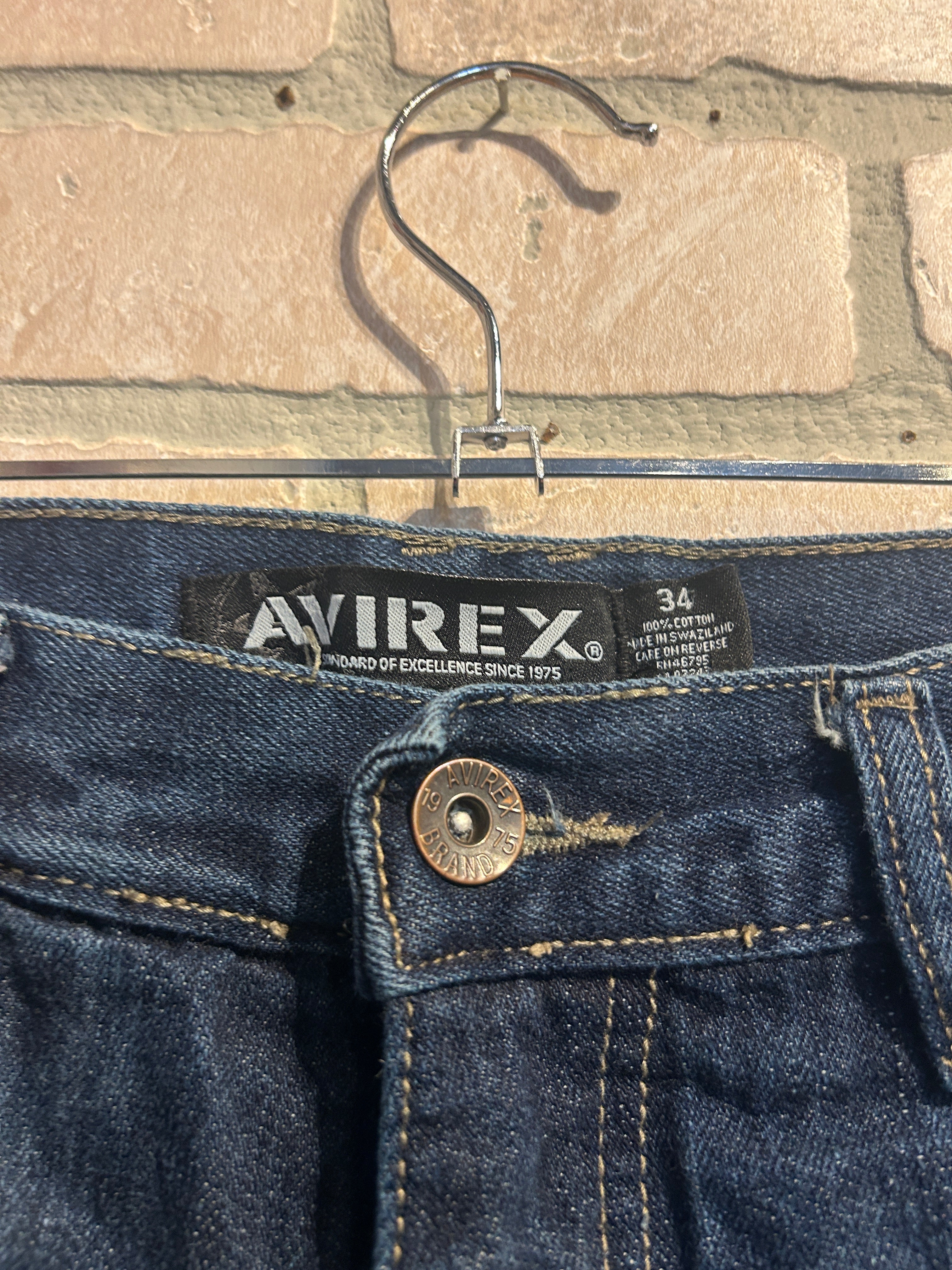Avirex Jean Shorts 34