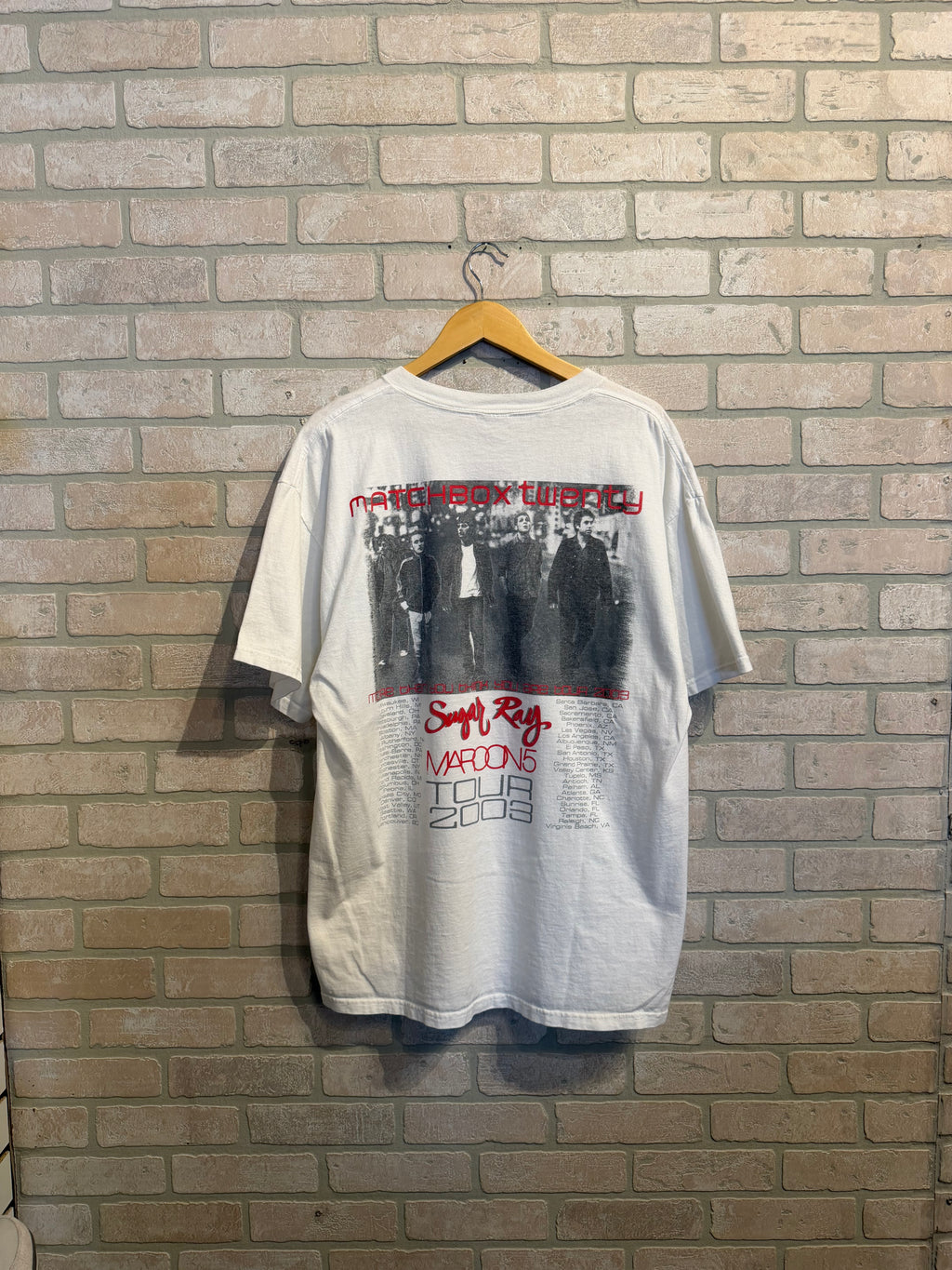 Vintage Matchbox Twenty Tee XL
