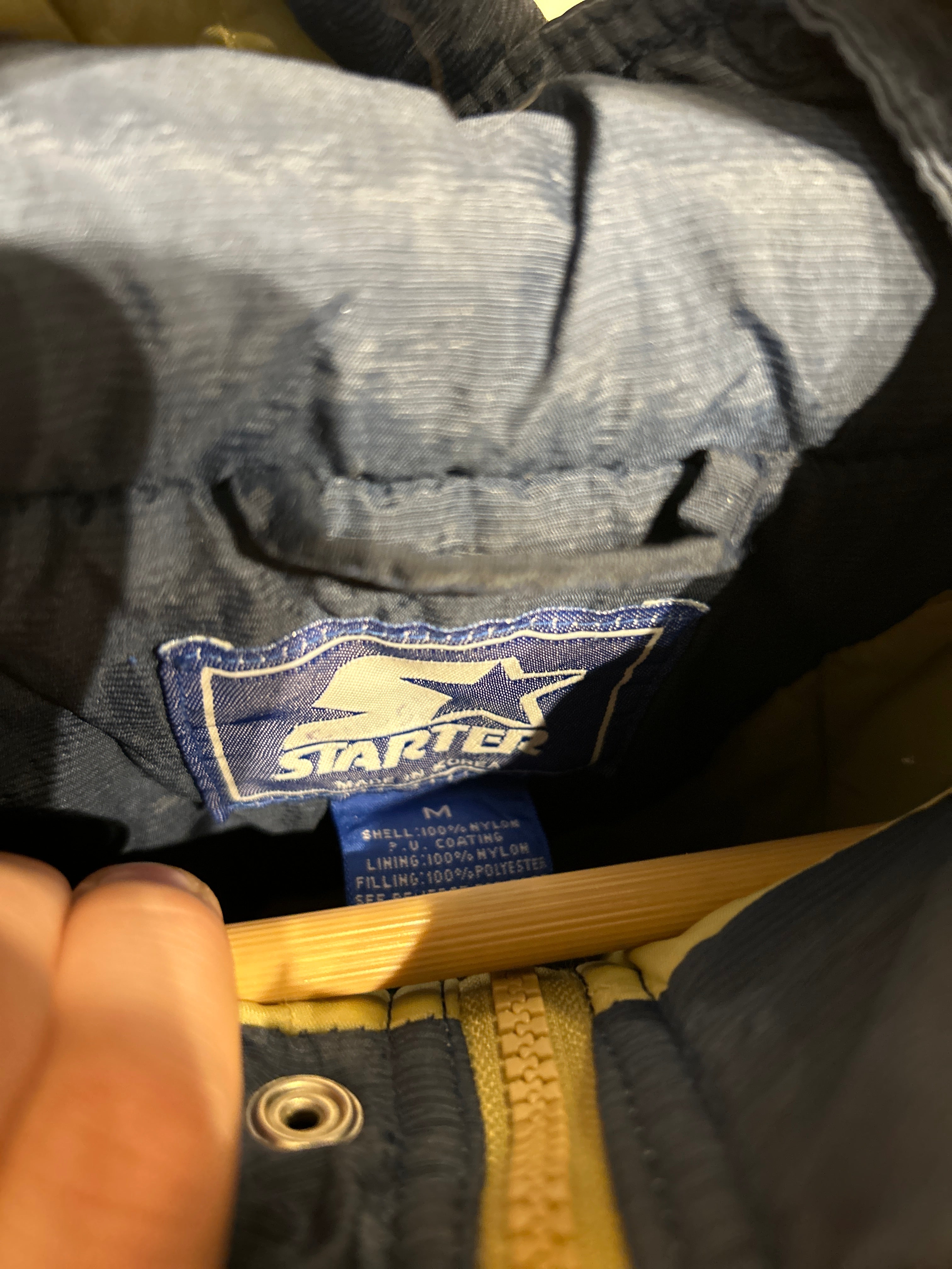 Vintage Notre Dame Starter Jacket M