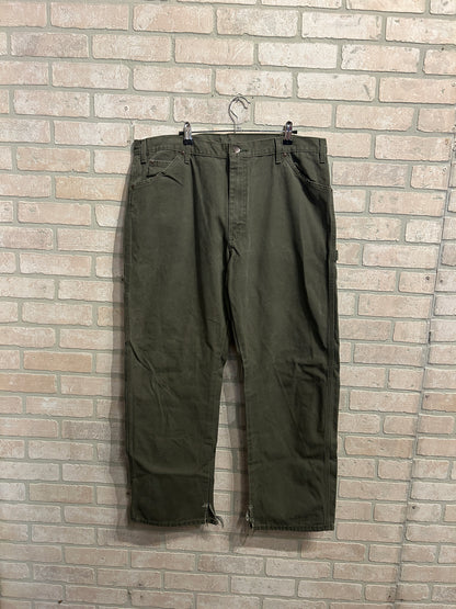 Olive Green Dickies 38x30