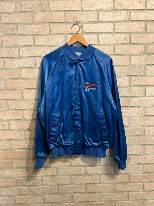 Vintage Chevy Satin Jacket L