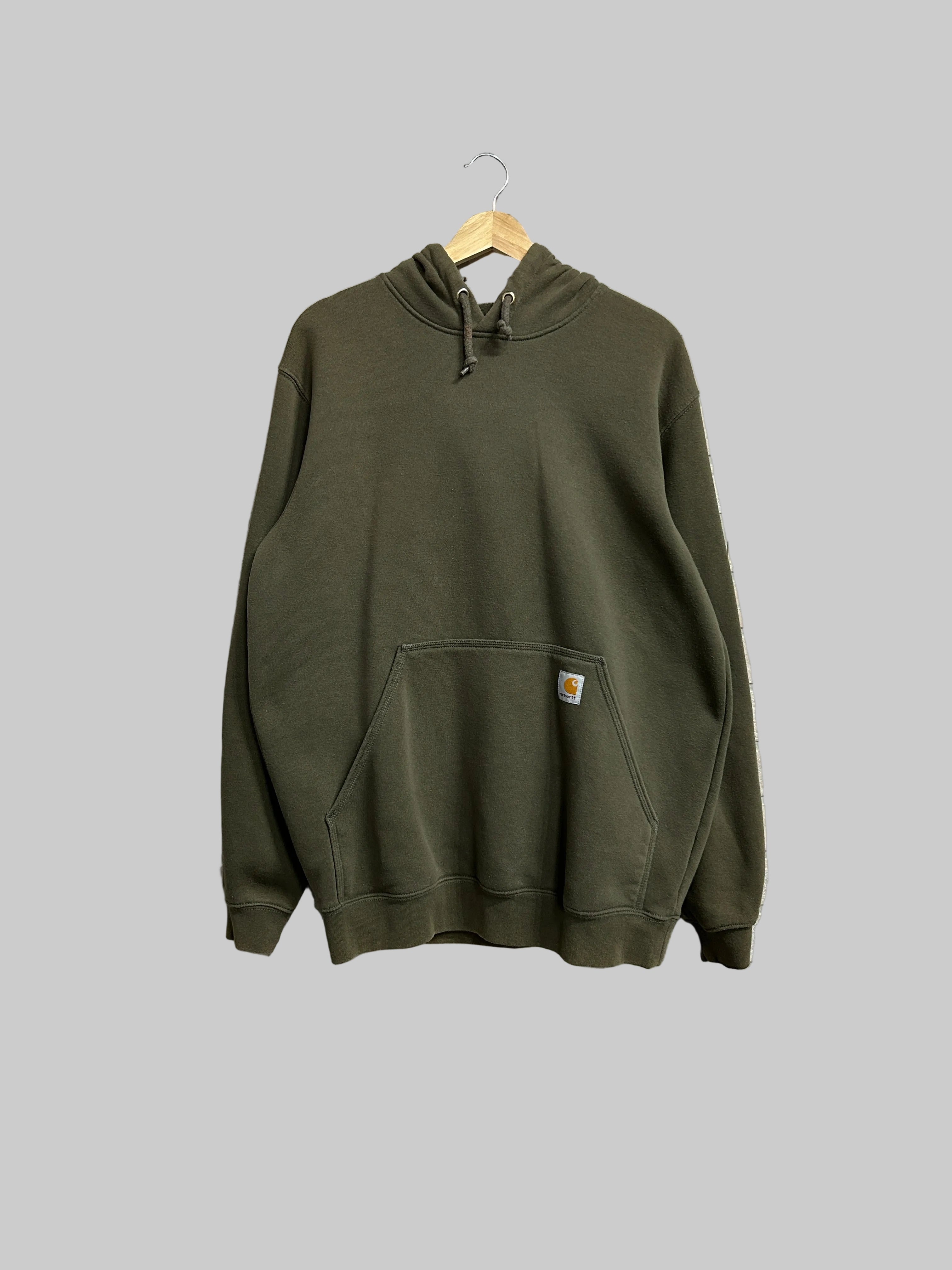 Olive Green Carhartt Hoodie M