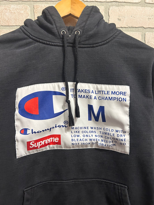 Supreme X Champion Hoodie M