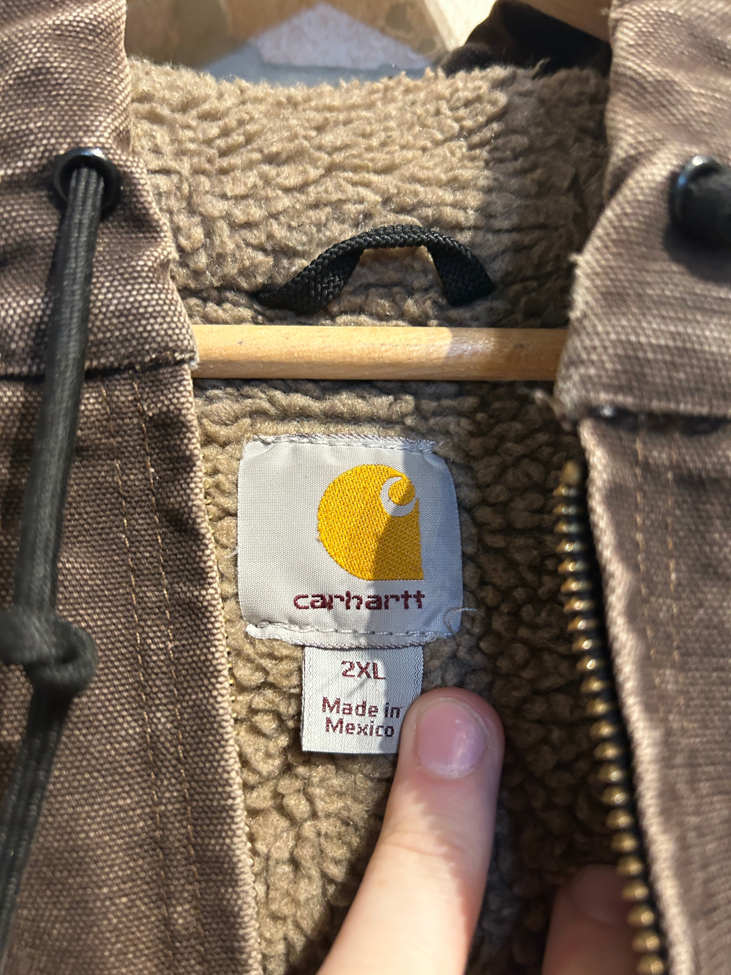 Vintage Carhartt Hooded Detroit Jacket XXL