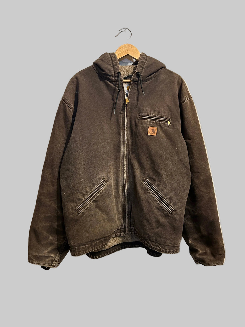Vintage Carhartt Hooded Detroit Jacket XXL