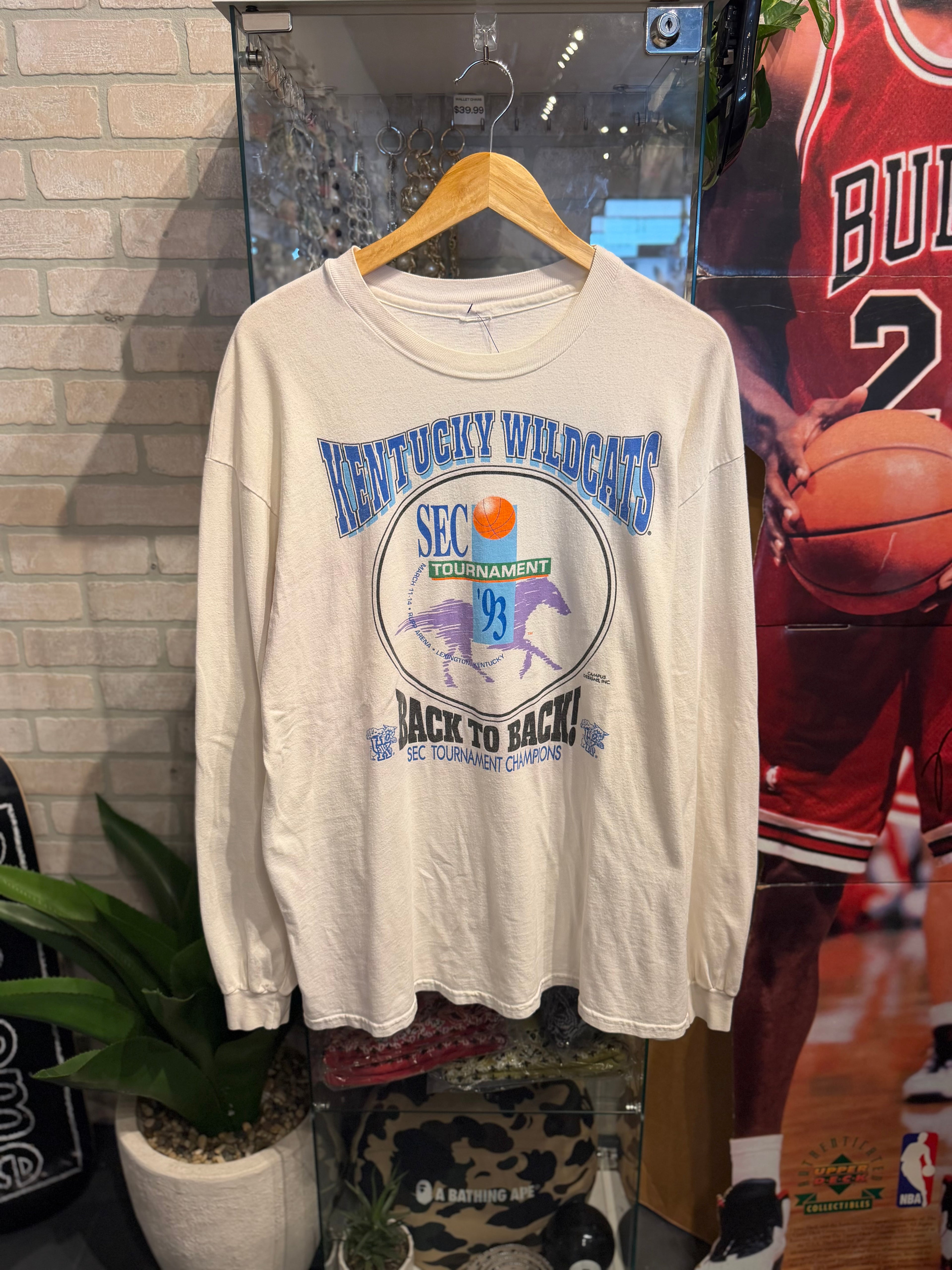 Vintage Kentucky Wildcats Longsleeve XL