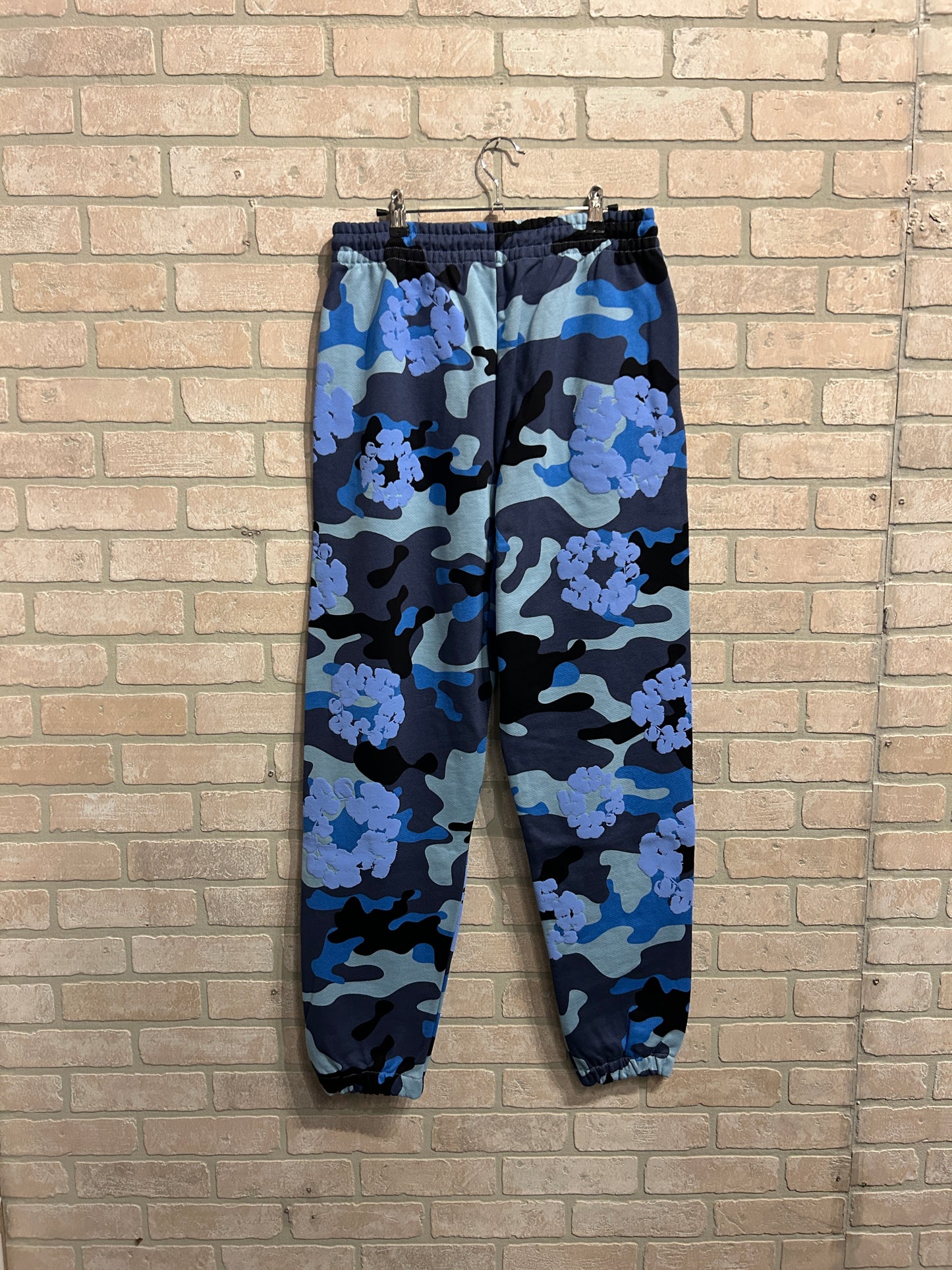 Denim Tears Blue Camo Sweatpants M