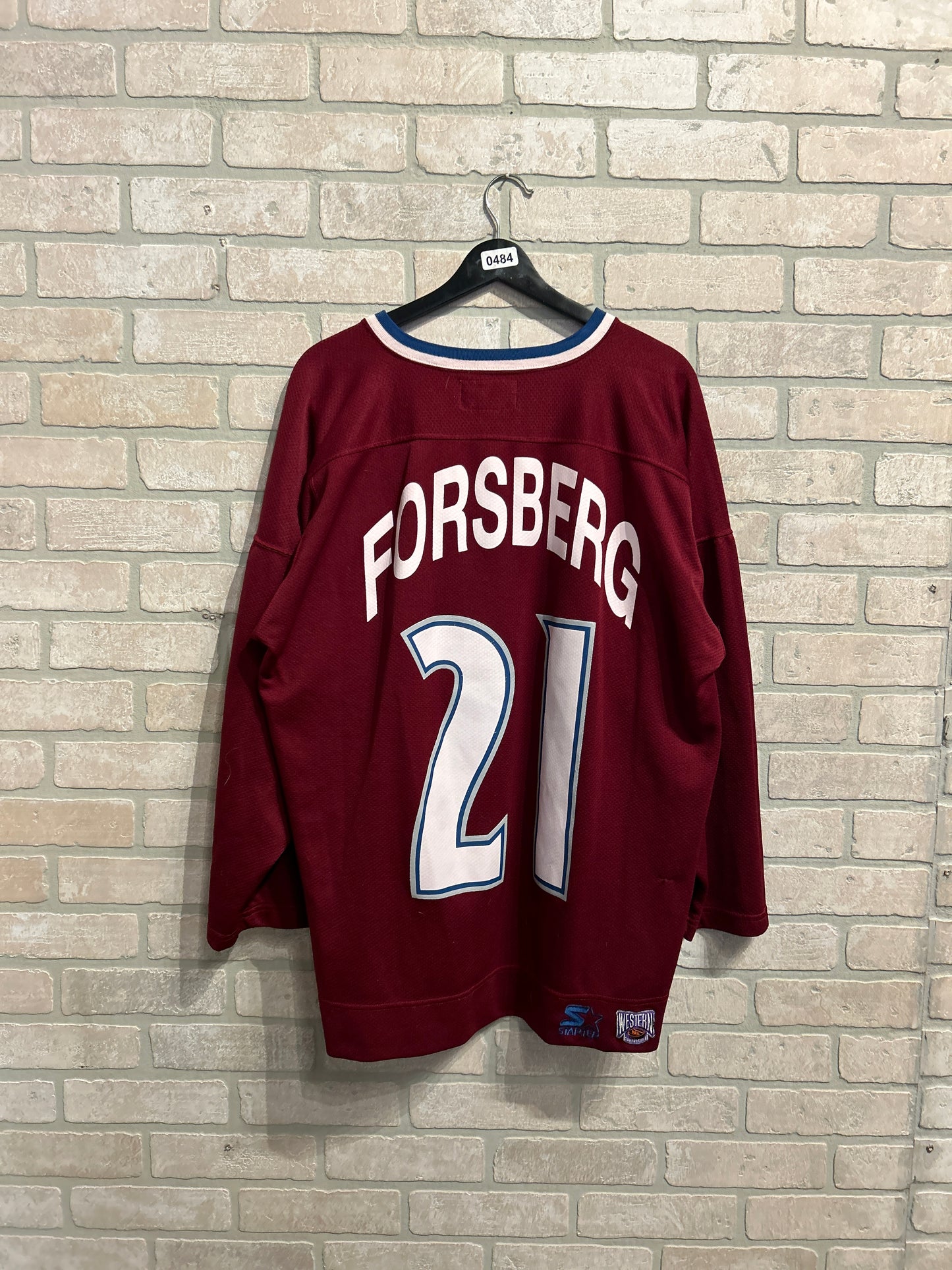 Vintage Avalanche Hockey Jersey XL