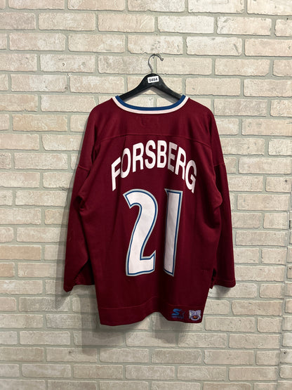 Vintage Avalanche Hockey Jersey XL