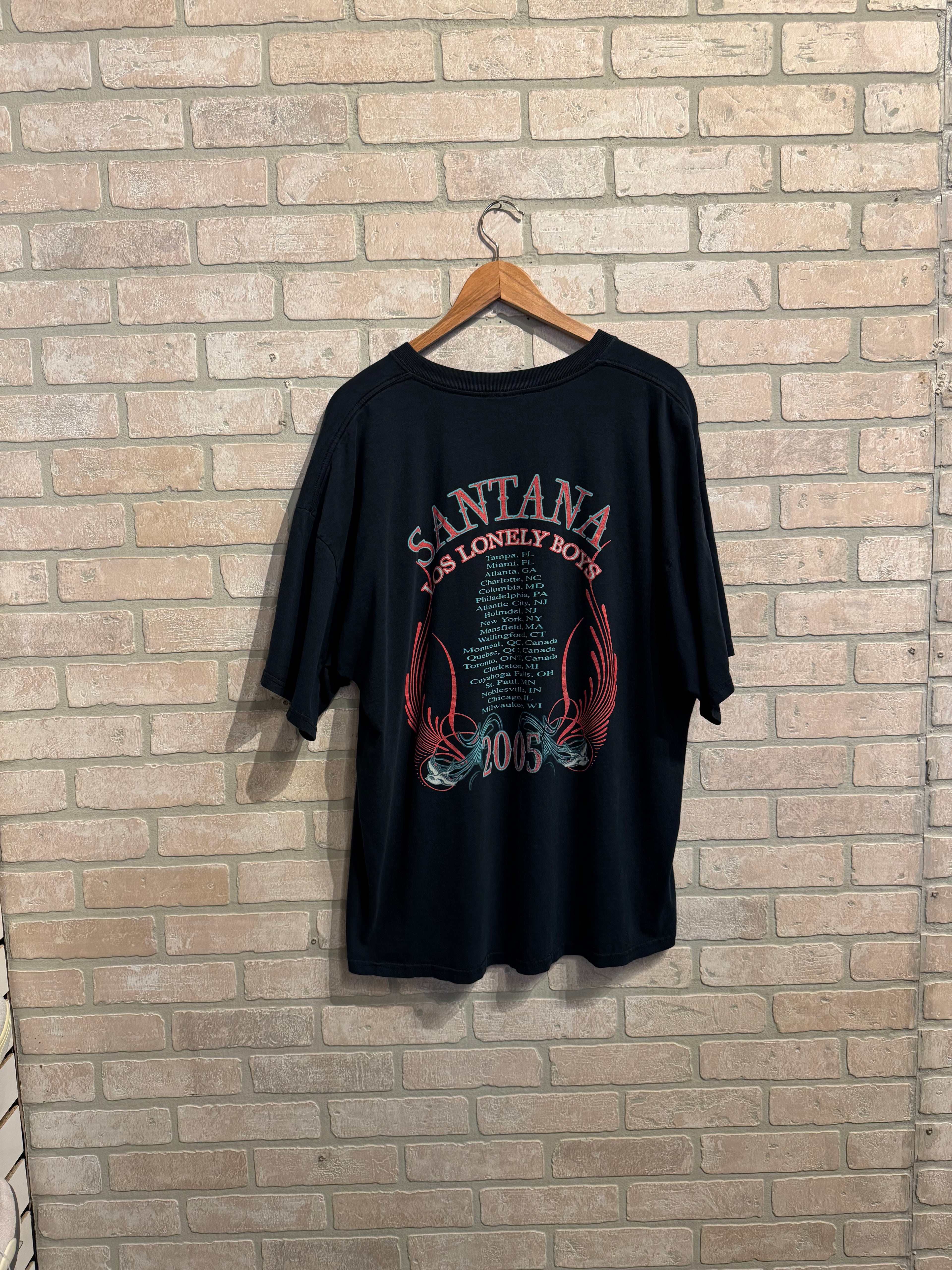 Vintage Santana Tee XXL