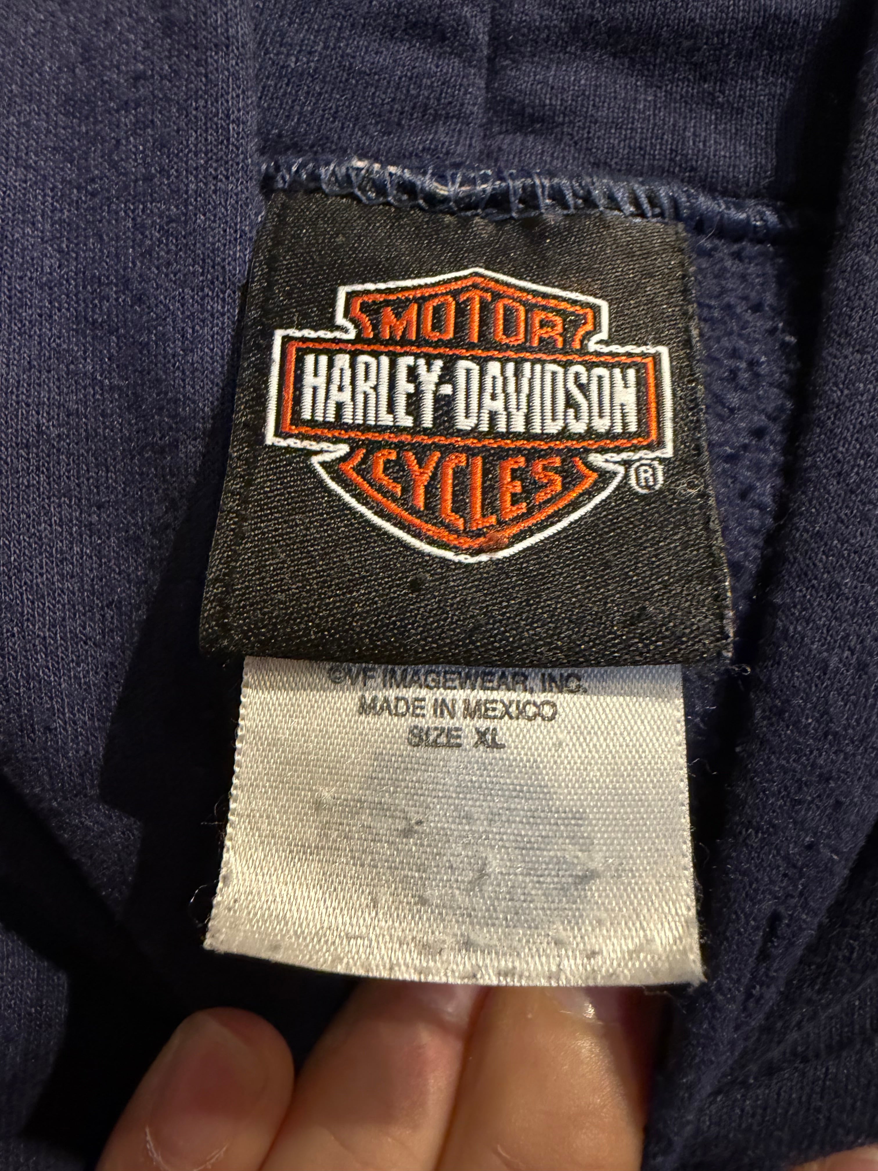 Vintage Harley Davidson Hoodie XL