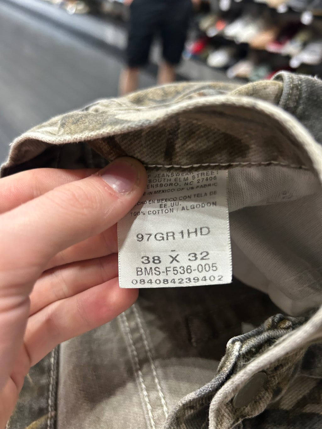 Vintage Camo Pants 38x32